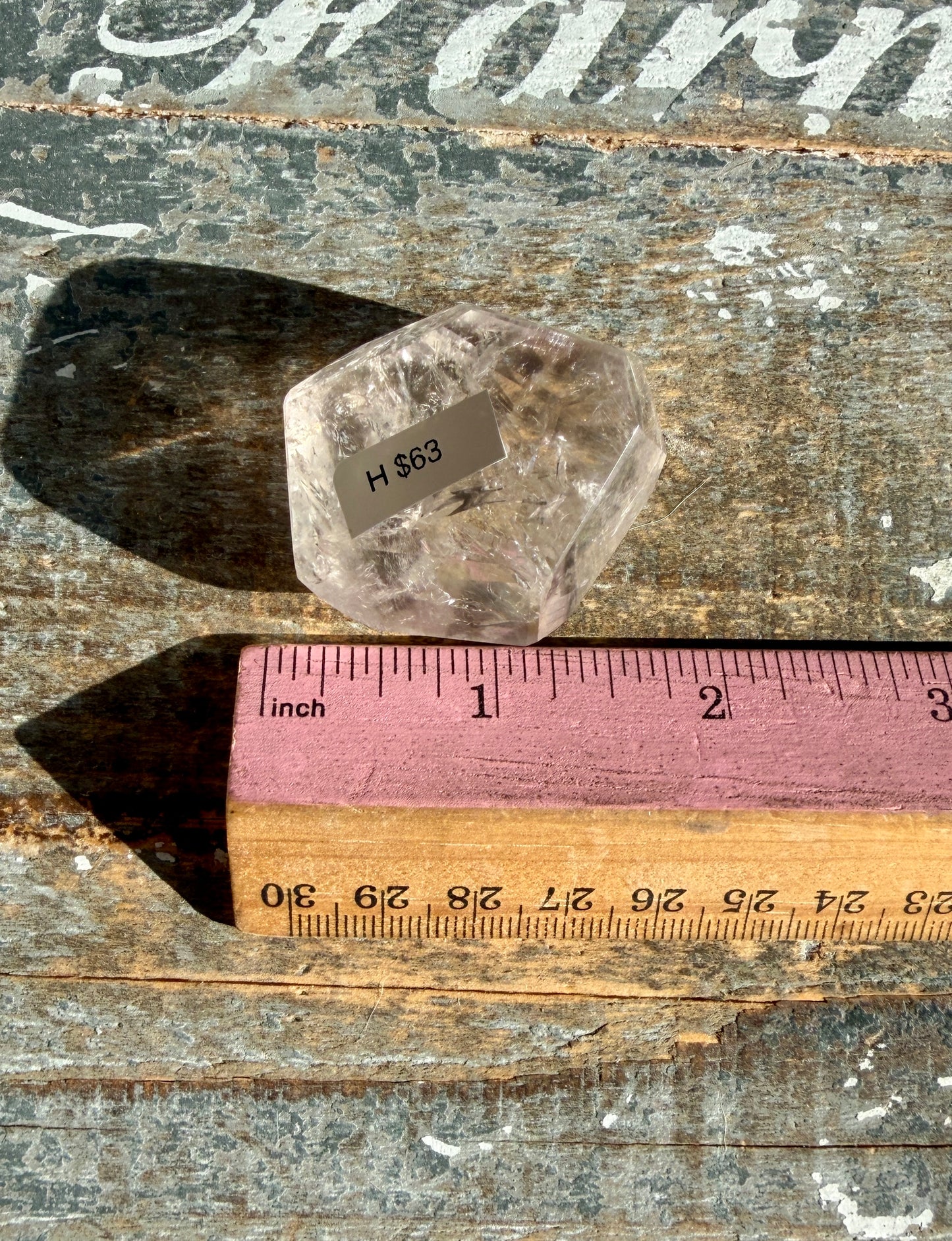 Gorgeous Powellite In Amethyst Freeform from Bahia Brazil | Opt H