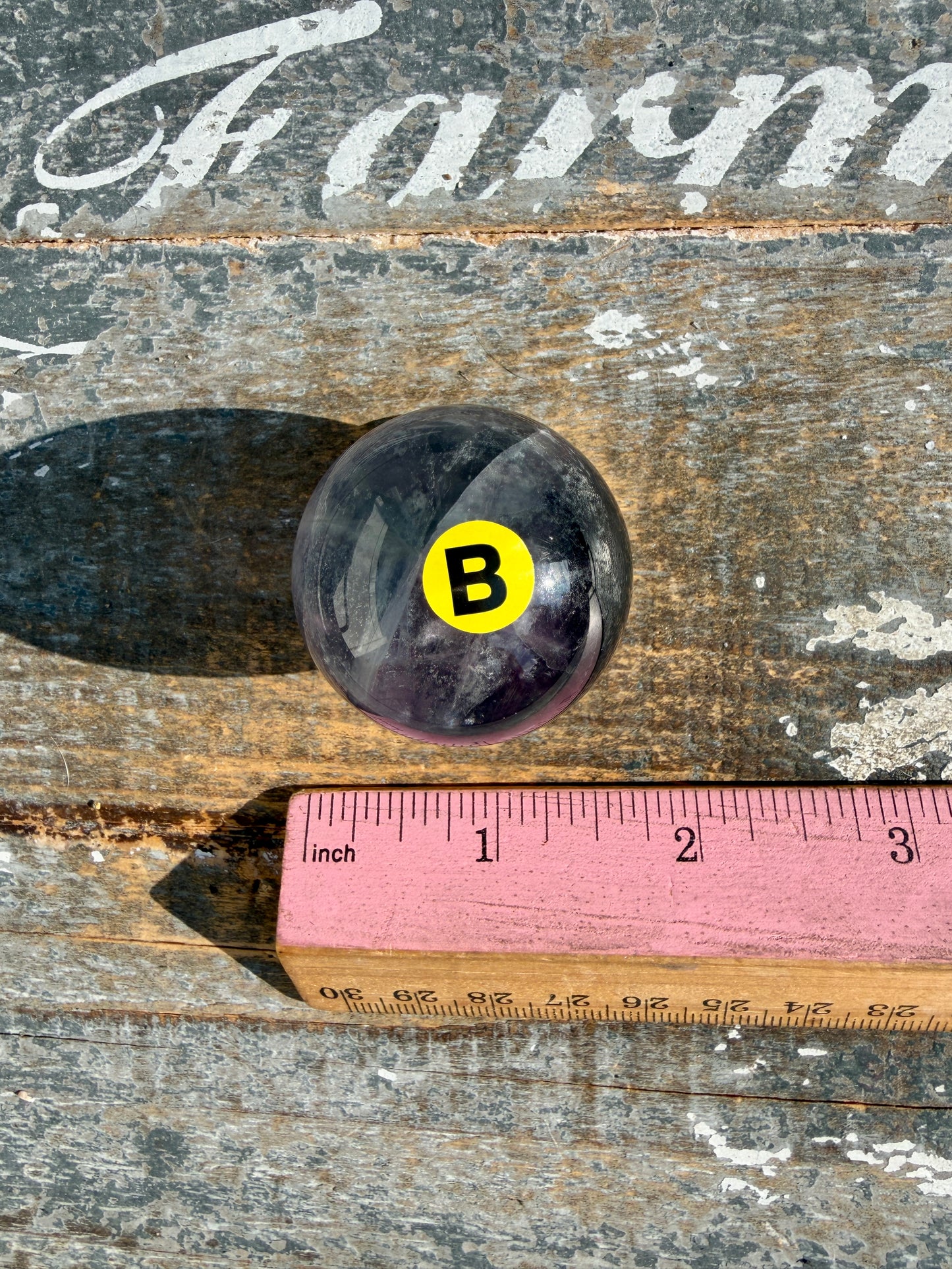 Gorgeous Rainbow Fluorite Small Sphere | Opt B