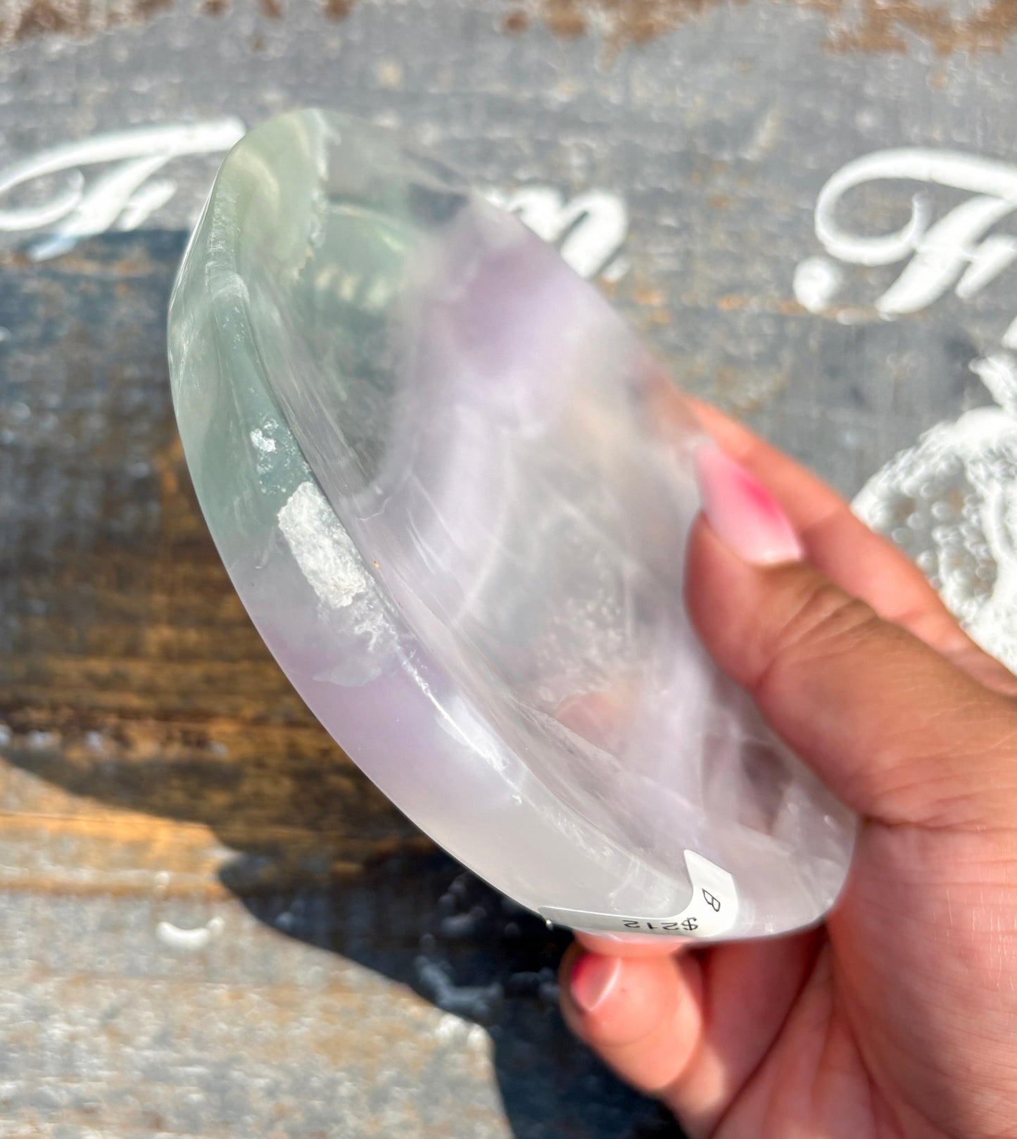 Gorgeous Yttrium Fluorite Round Bowl | Opt B