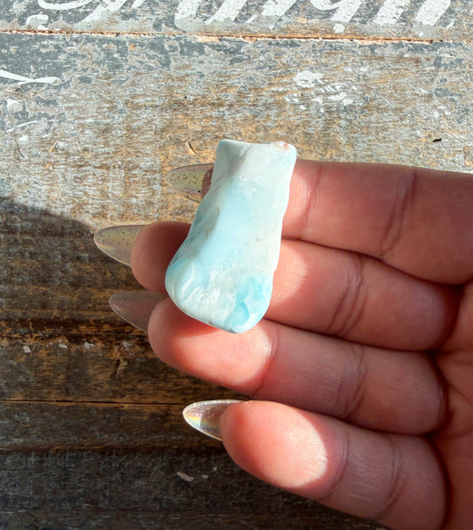 Gorgeous Larimar Slab from The Dominican Republic | Opt M