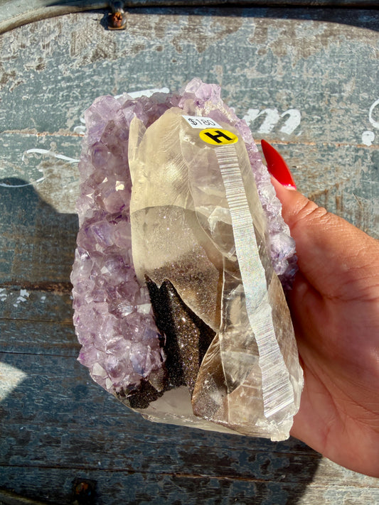 Gorgeous Uruguayan Amethyst + Calcite | Opt H (VIDEO IN LISTING)