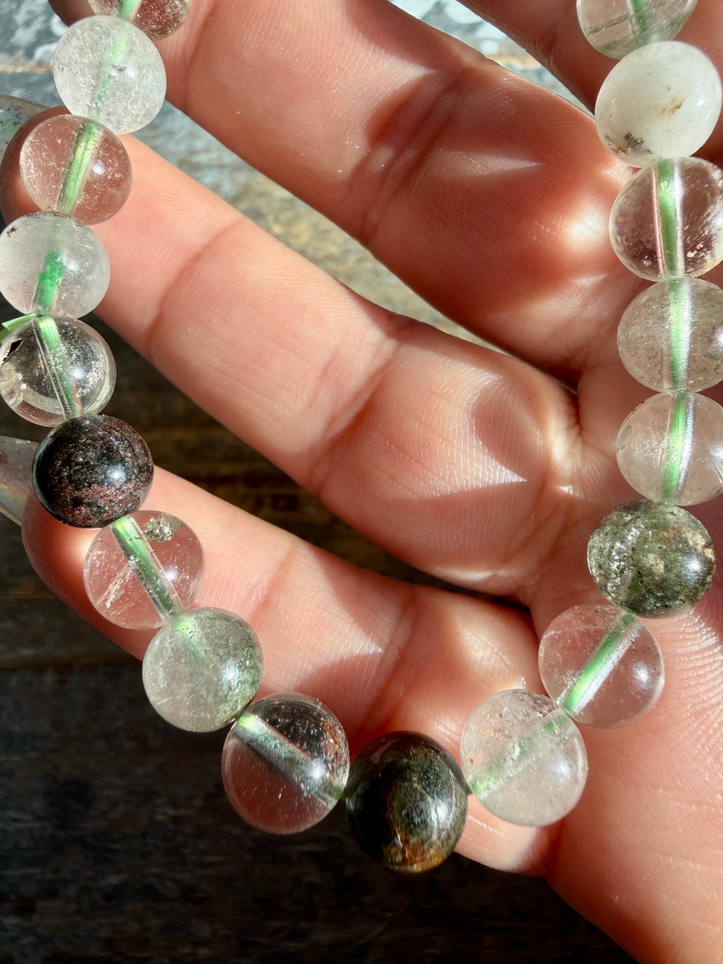 Gorgeous Garden Quartz Bracelet | 8mm | Wrist: 6.5"