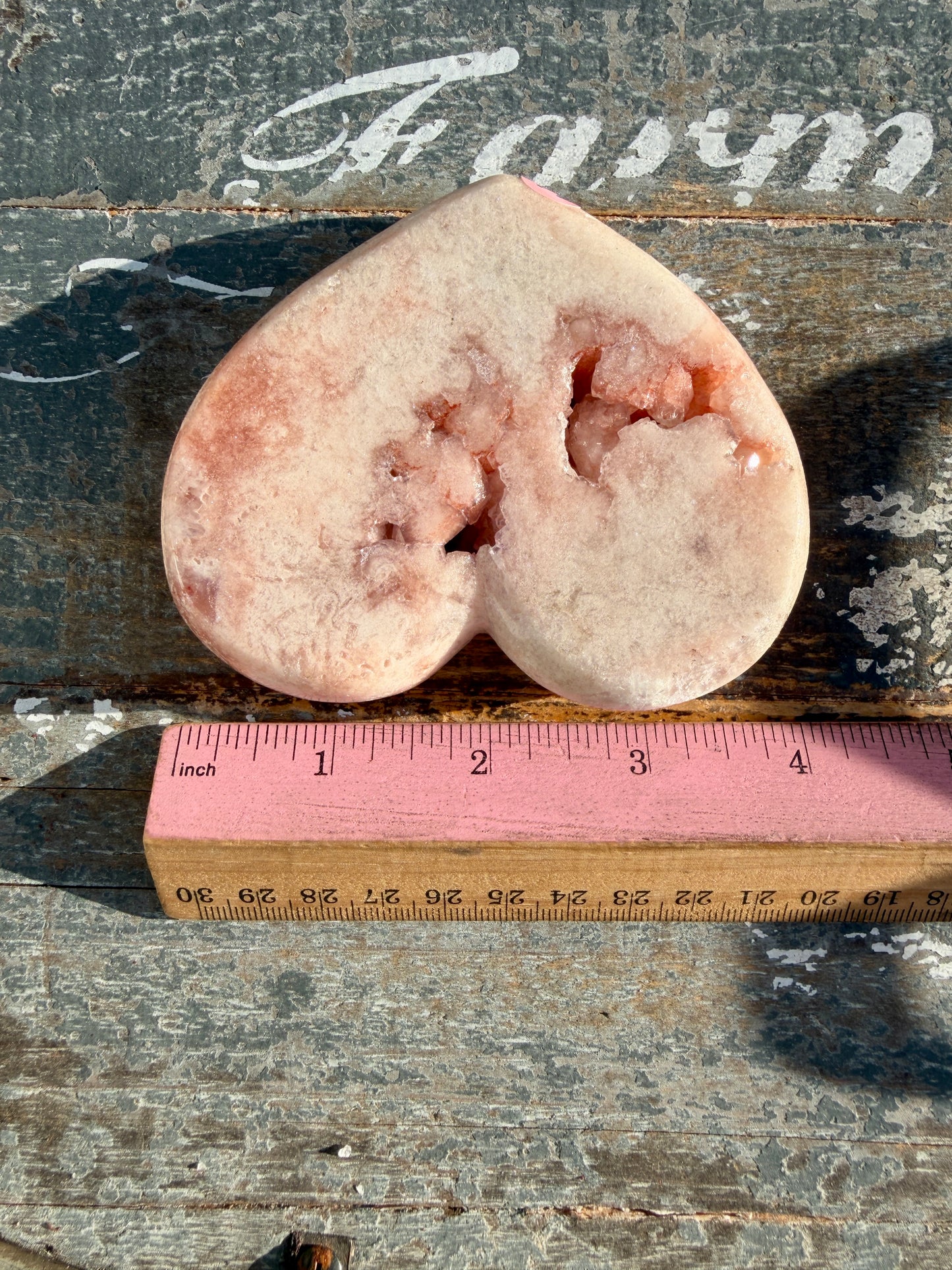 Gorgeous Pink Amethyst Heart | Brazil | Opt 11 (comes with stand)