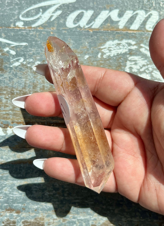 Gorgeous High Grade Pink Lithium Polished Wand from Brazil