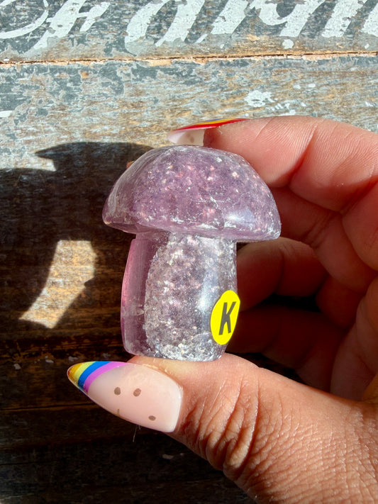 Adorable Fluorite Mushroom | Opt K