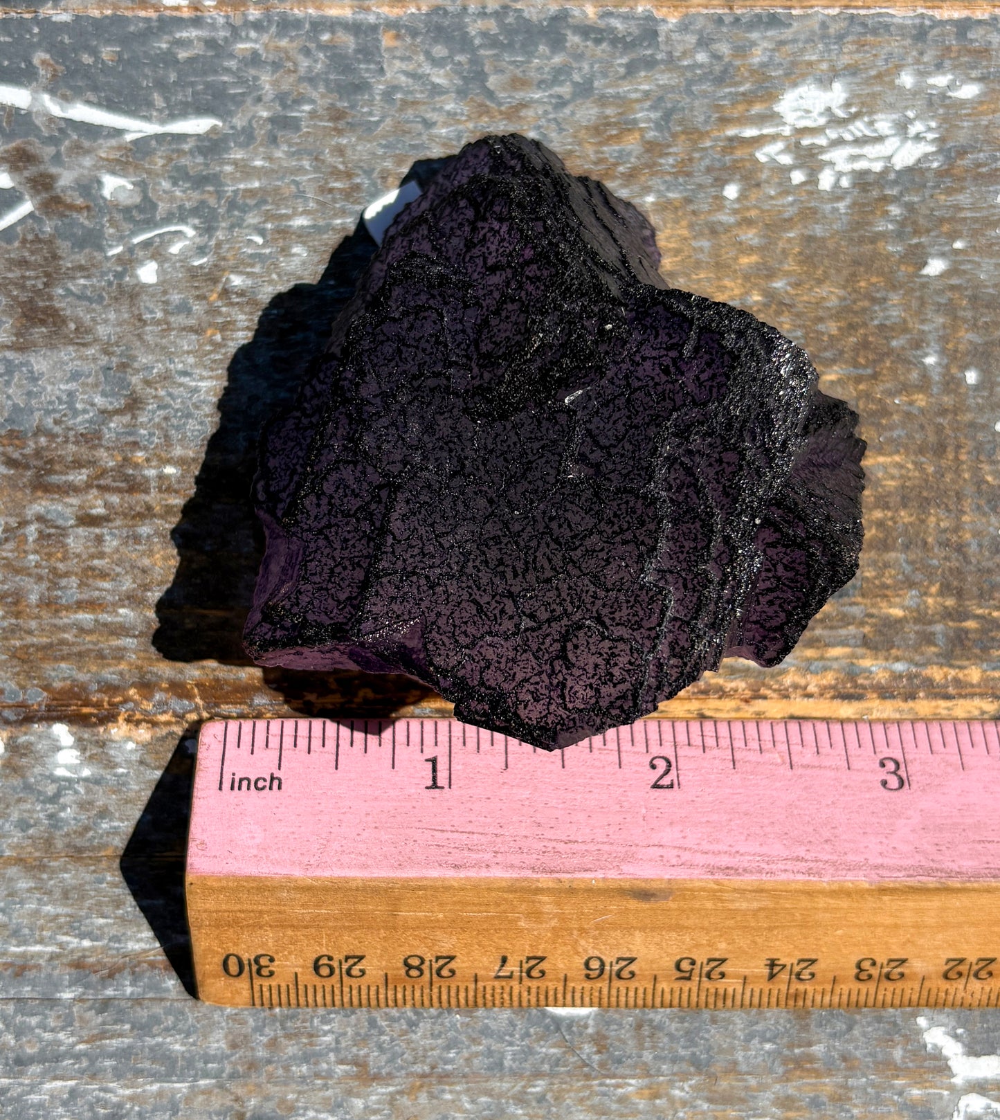 Rare "QR Code" Fluorite Specimen from China | Opt E