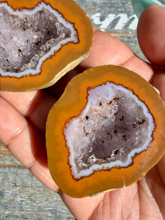 Gorgeous Druzy Agate Geode | Opt B