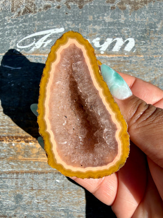 Gorgeous Druzy Agate Geode | Opt E