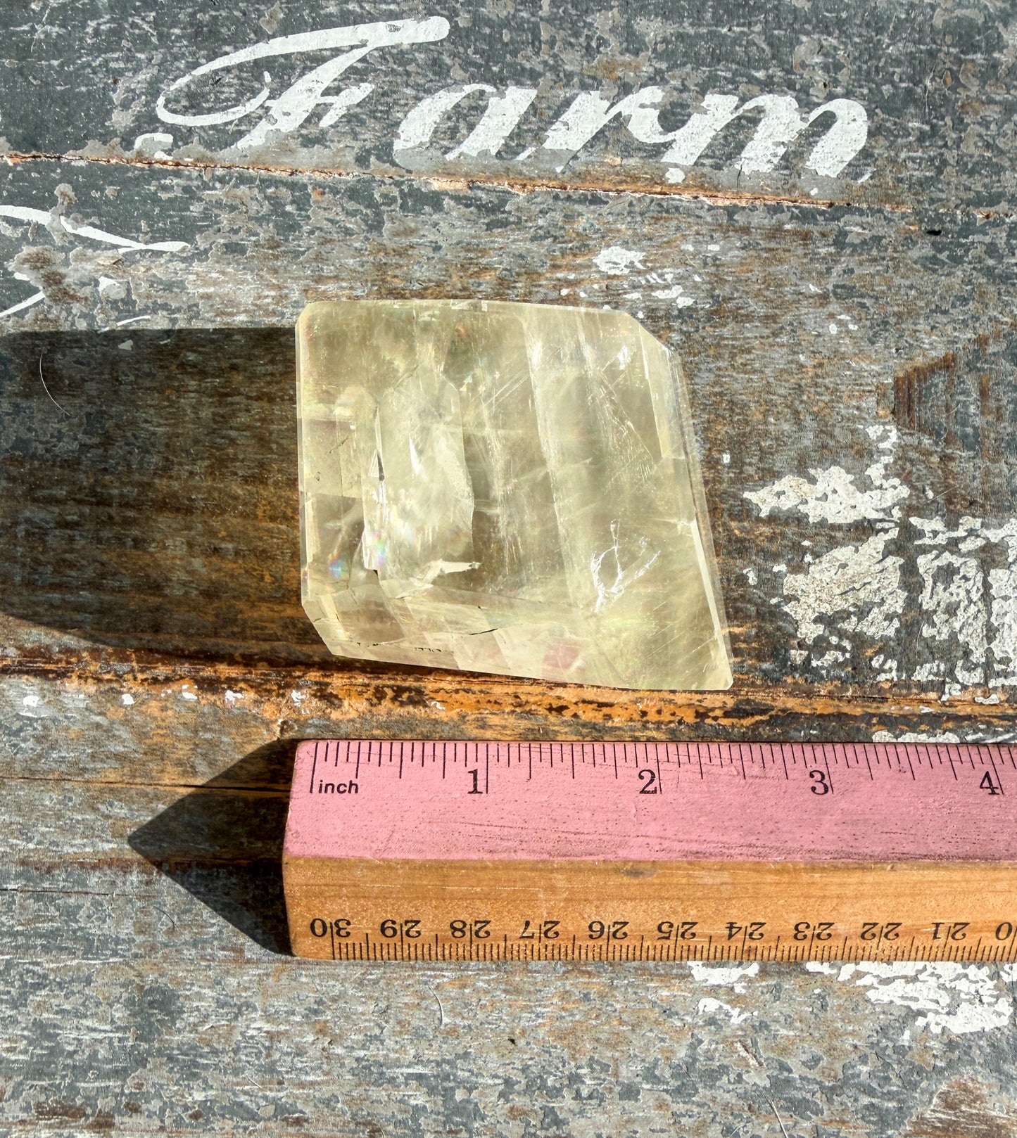 Gorgeous Optical Calcite Freeform from India | Opt J