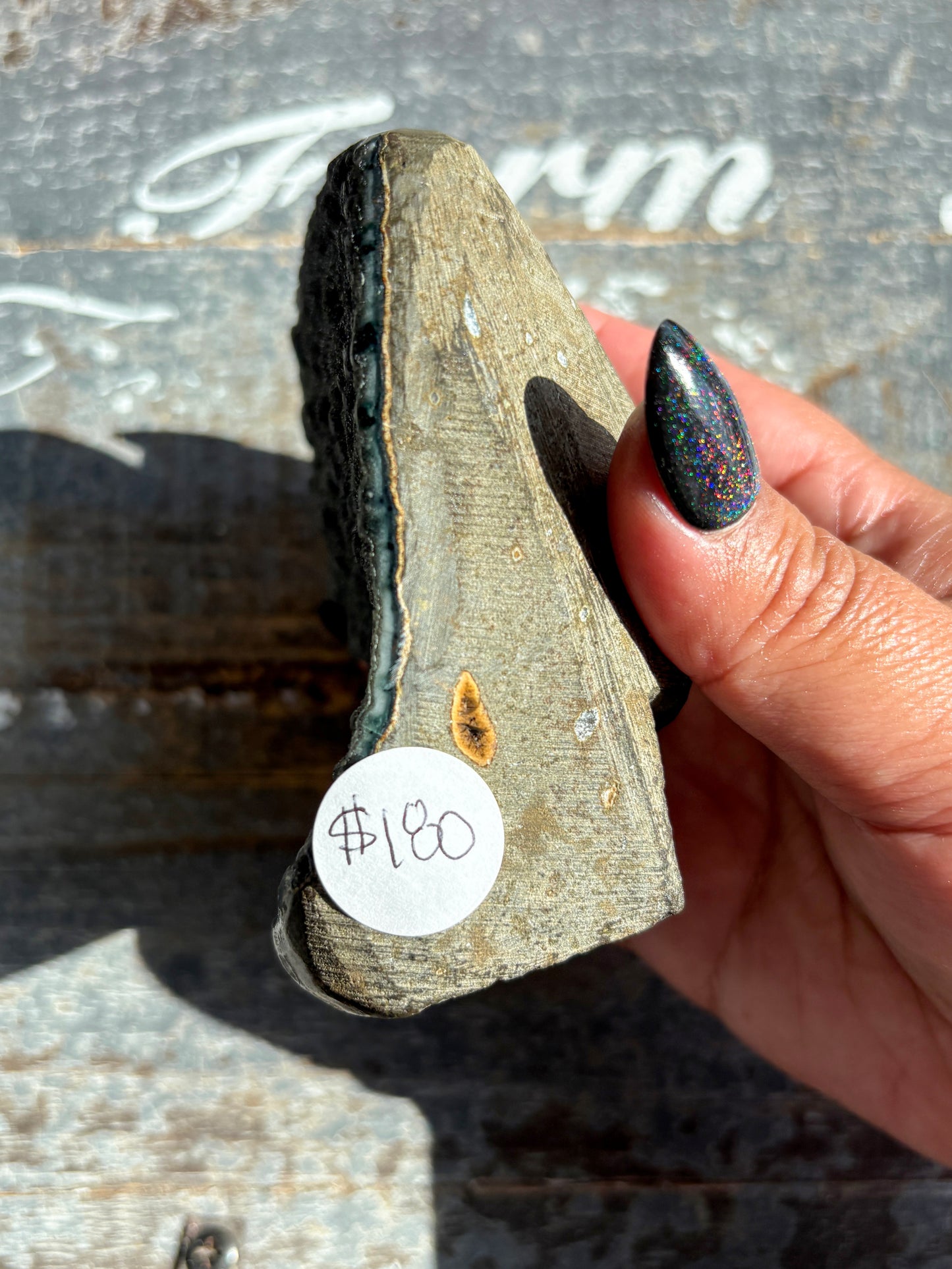Gorgeous Rainbow Amethyst Cut Base from Brazil *Natural Color (VIDEO)