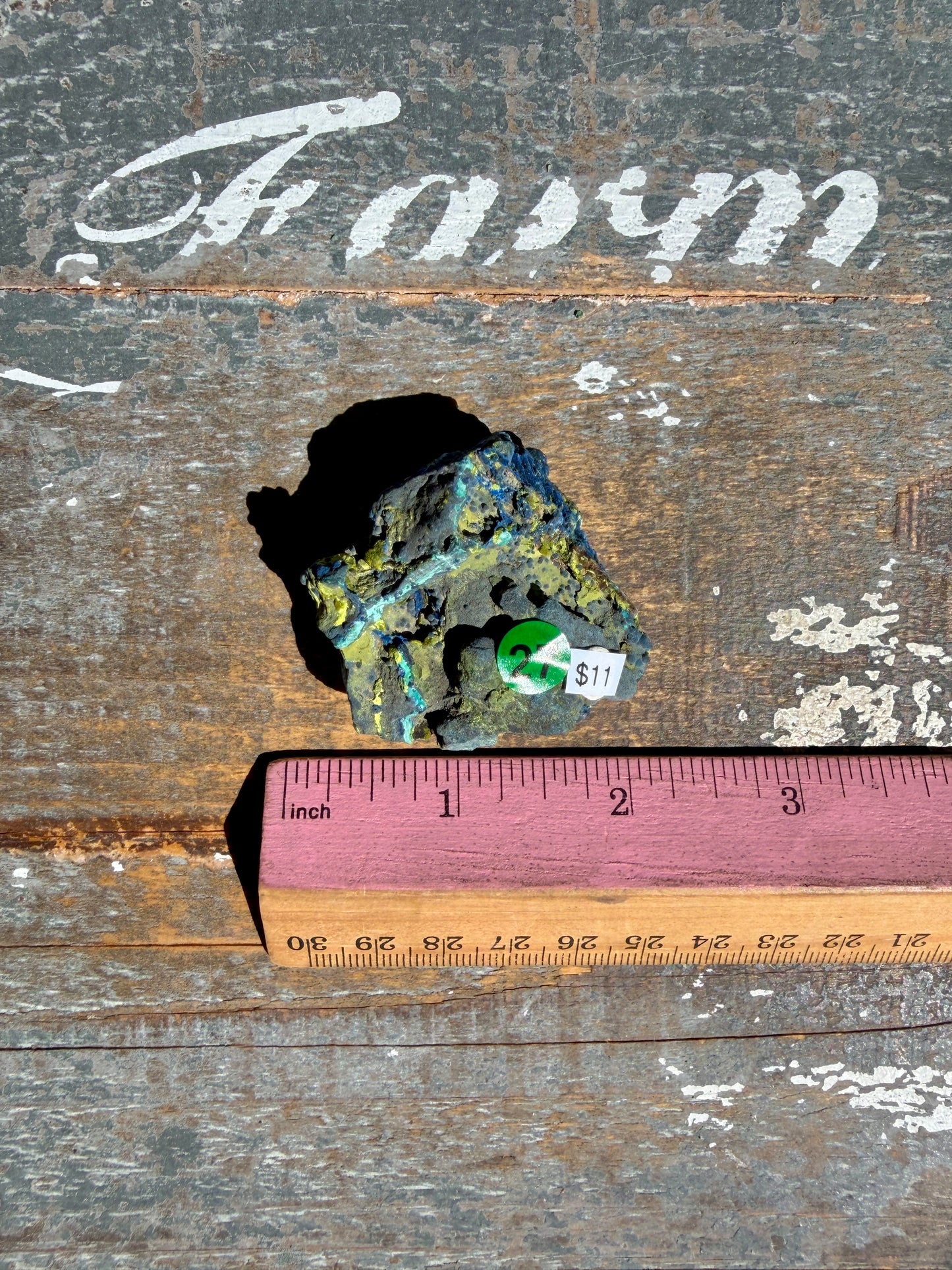 Gorgeous Malachite + Azurite on Matrix Specimen | Opt 27