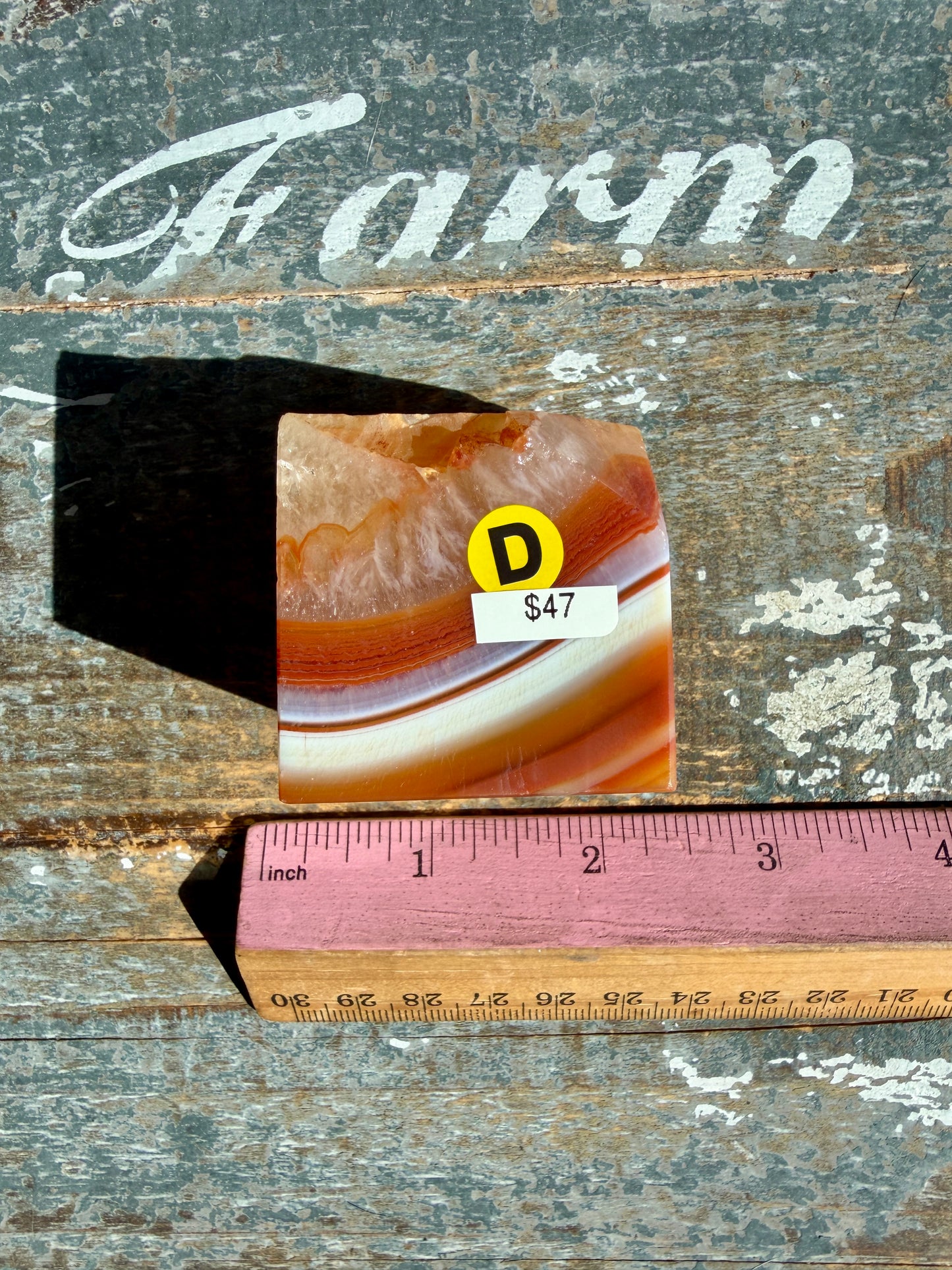 Gorgeous Carnelian Cube | Opt D