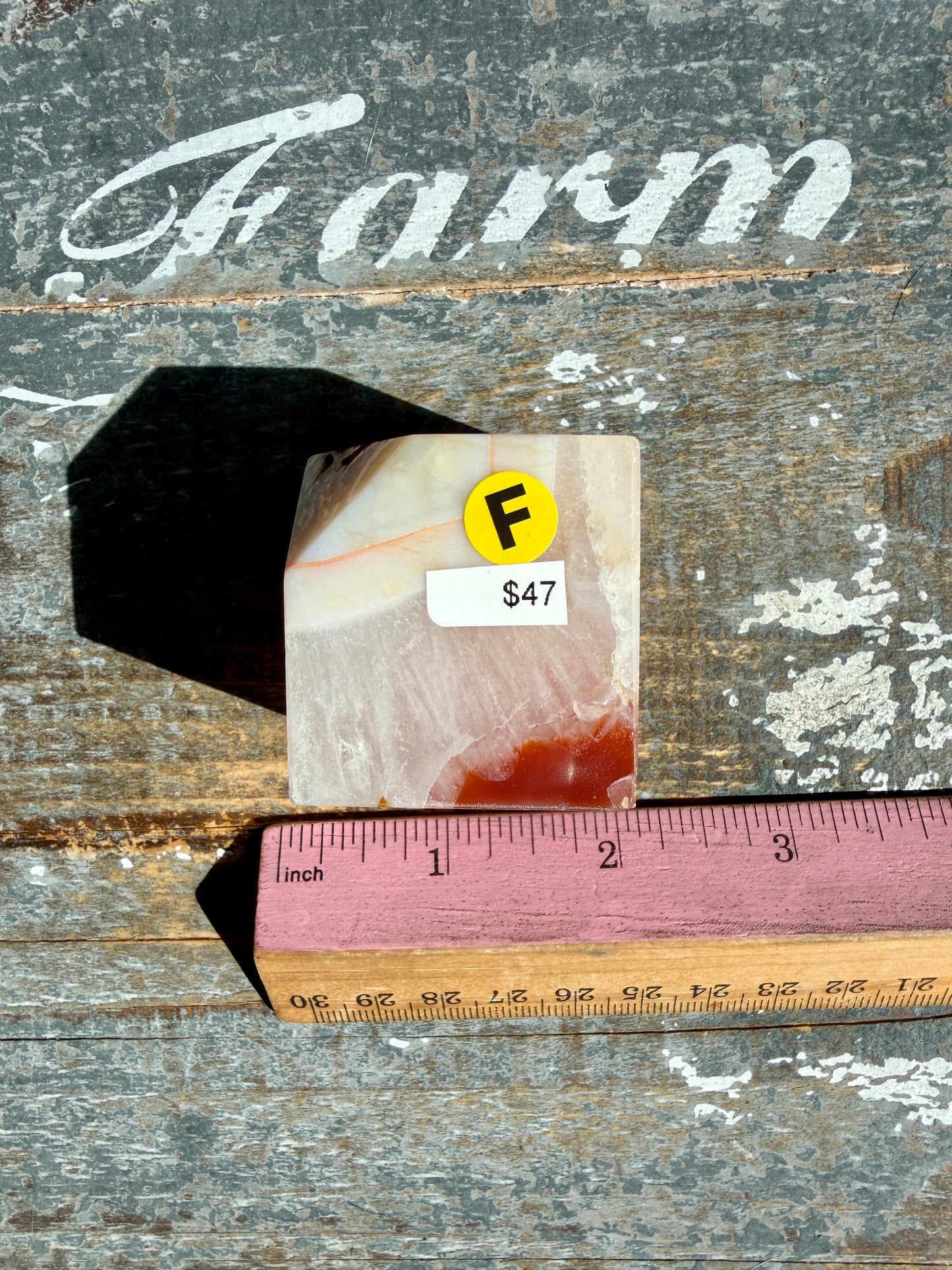 Gorgeous Carnelian Cube | Opt F