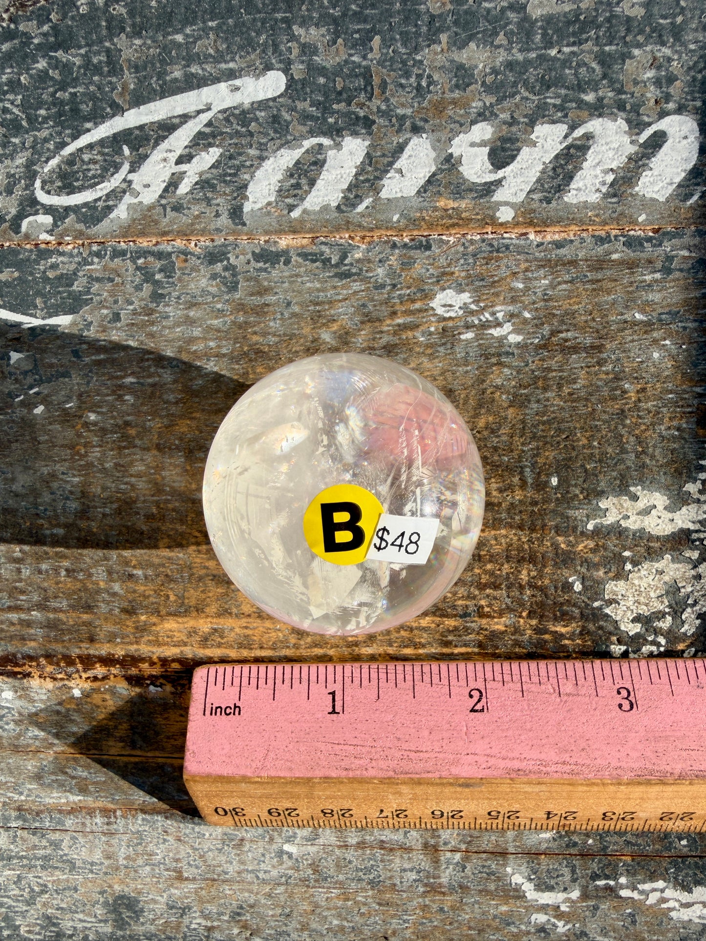 Gorgeous Optical Calcite Sphere | Opt B