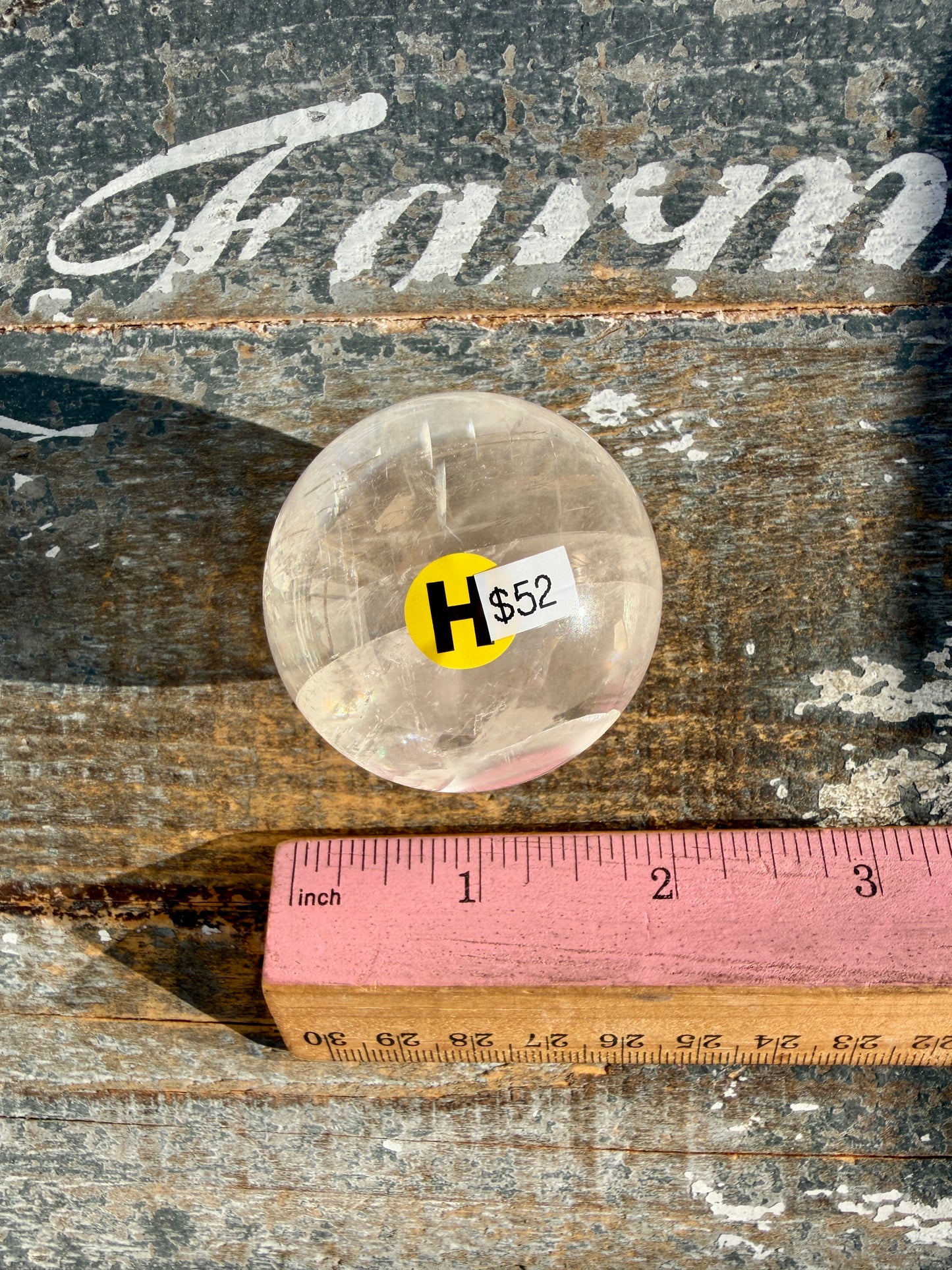 Gorgeous Optical Calcite Sphere | Opt H