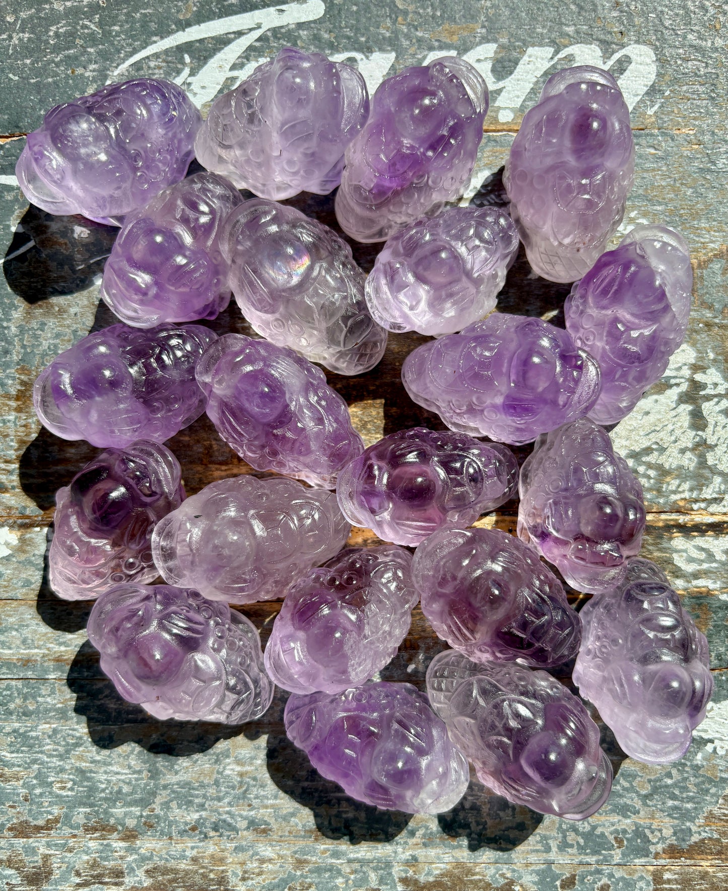 One (1) Amethyst Pocket Money Toad | Intuitively chosen