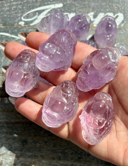 One (1) Amethyst Pocket Money Toad | Intuitively chosen