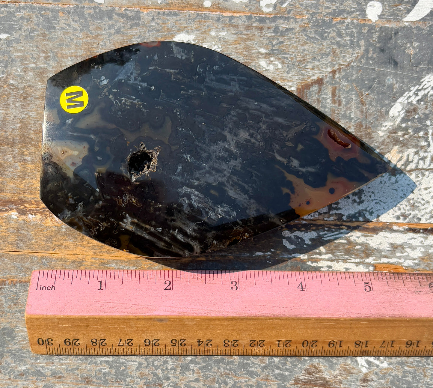 Gorgeous Banded Agate Flame | Opt M
