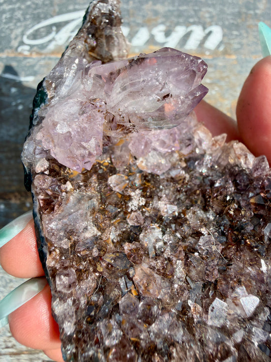 Gorgeous Amethyst Mix Material Specimen from Brazil | Opt G1