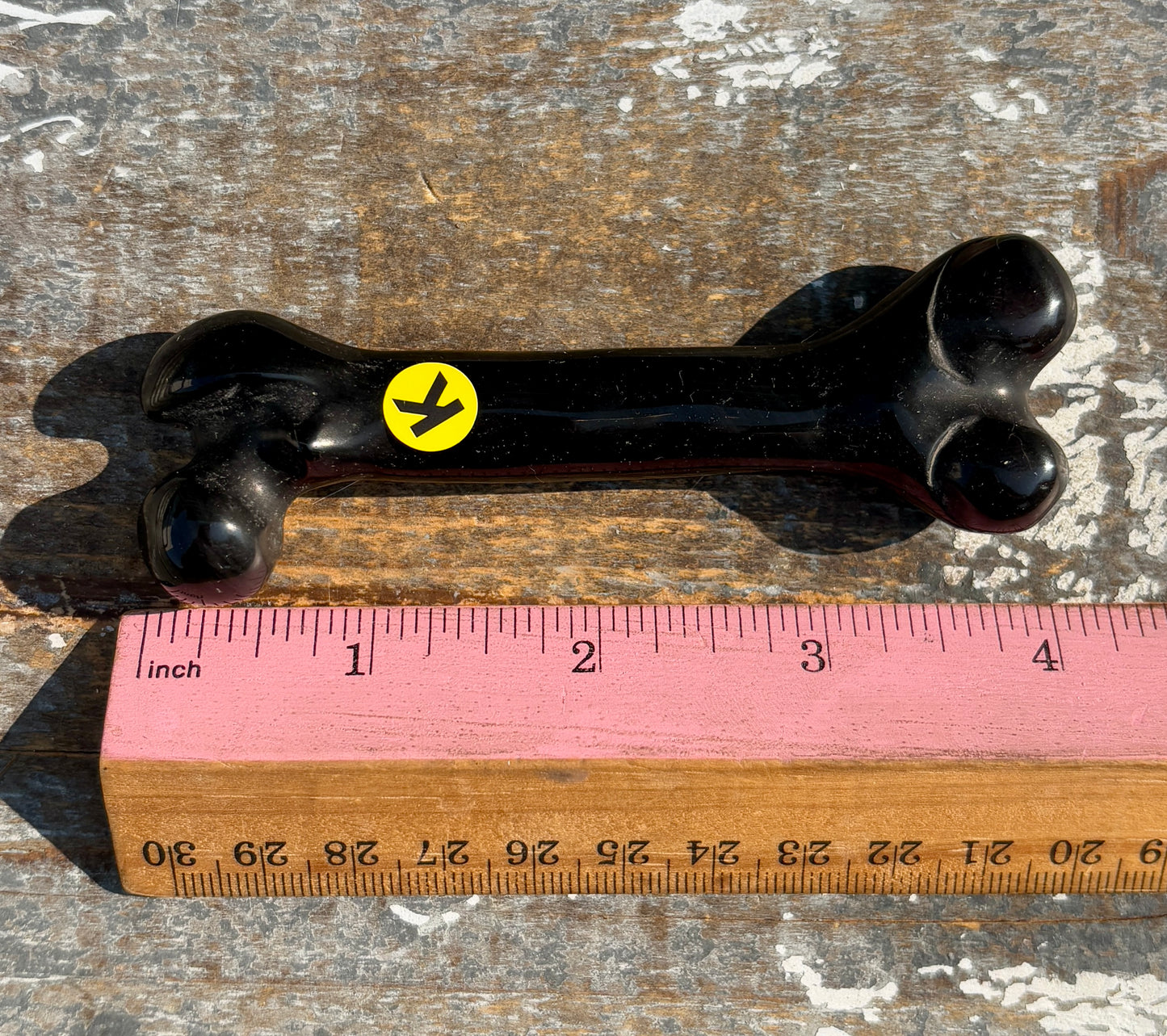 Ice Obsidian Bone | Hand Carved | Opt K