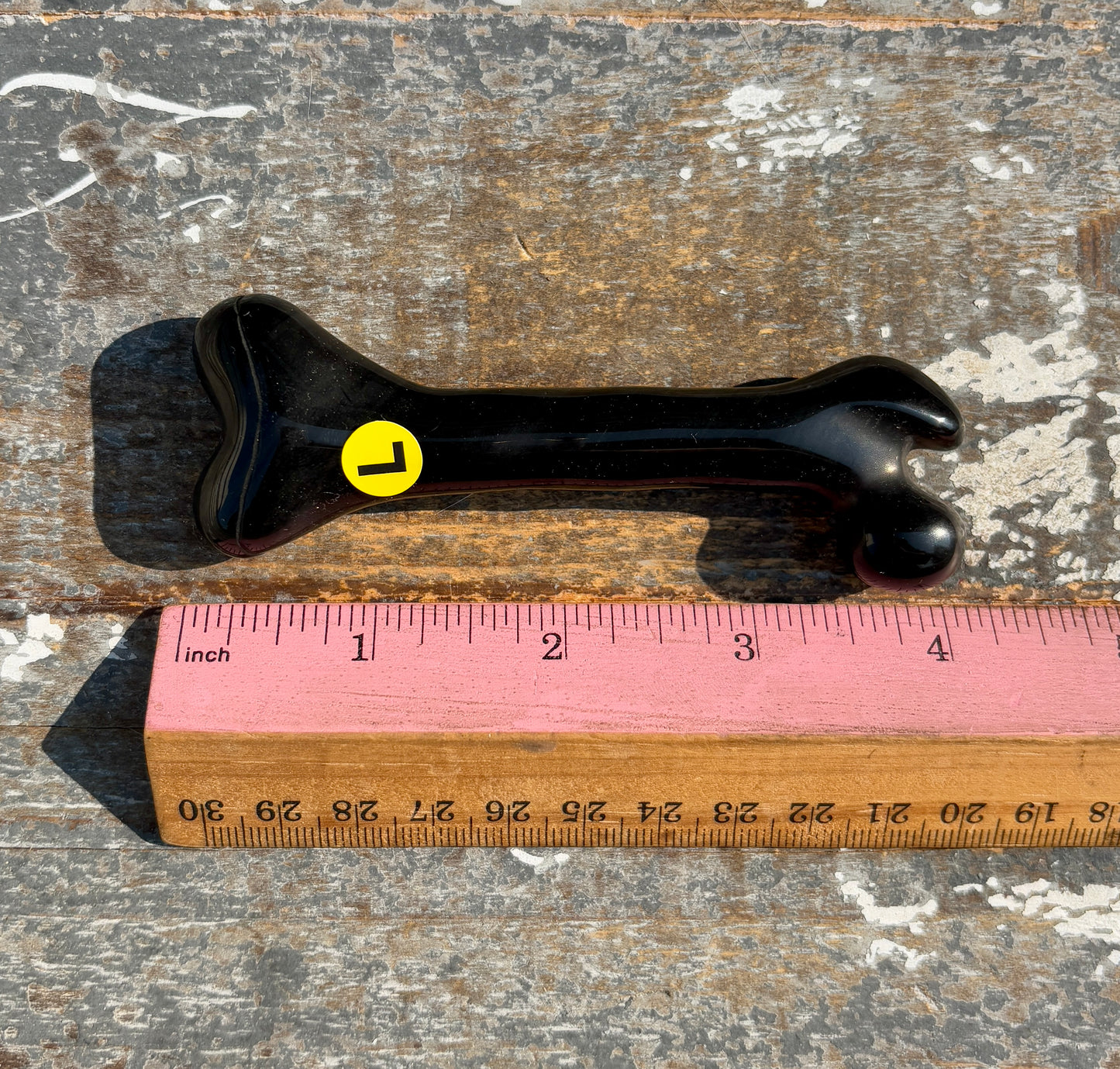 Ice Obsidian Bone | Hand Carved | Opt L