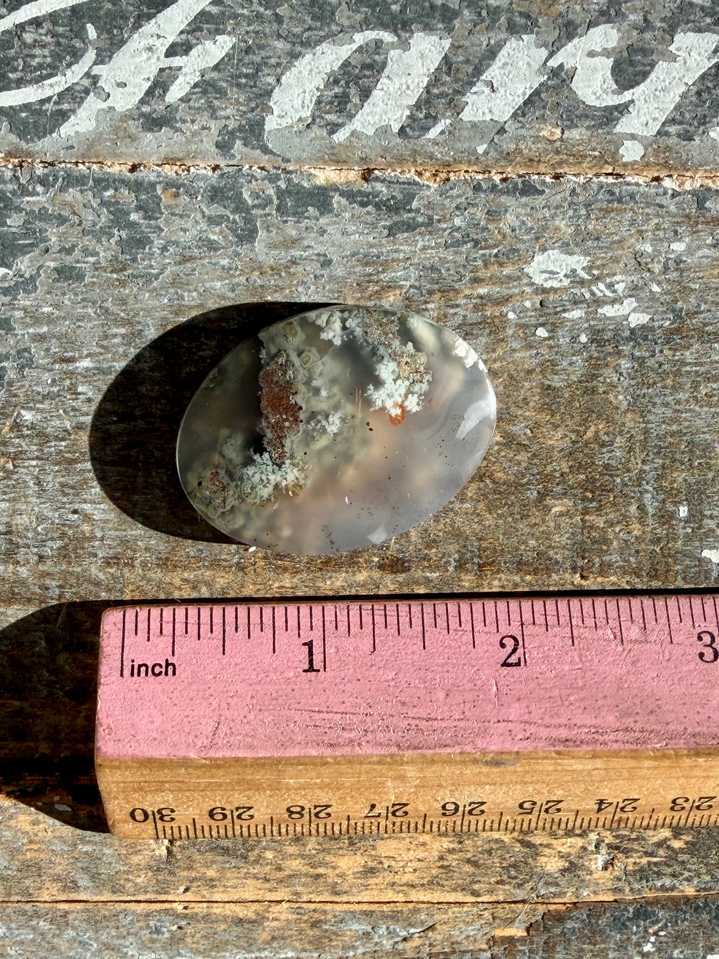 Gorgeous High Grade Moss Agate Cab | Opt K