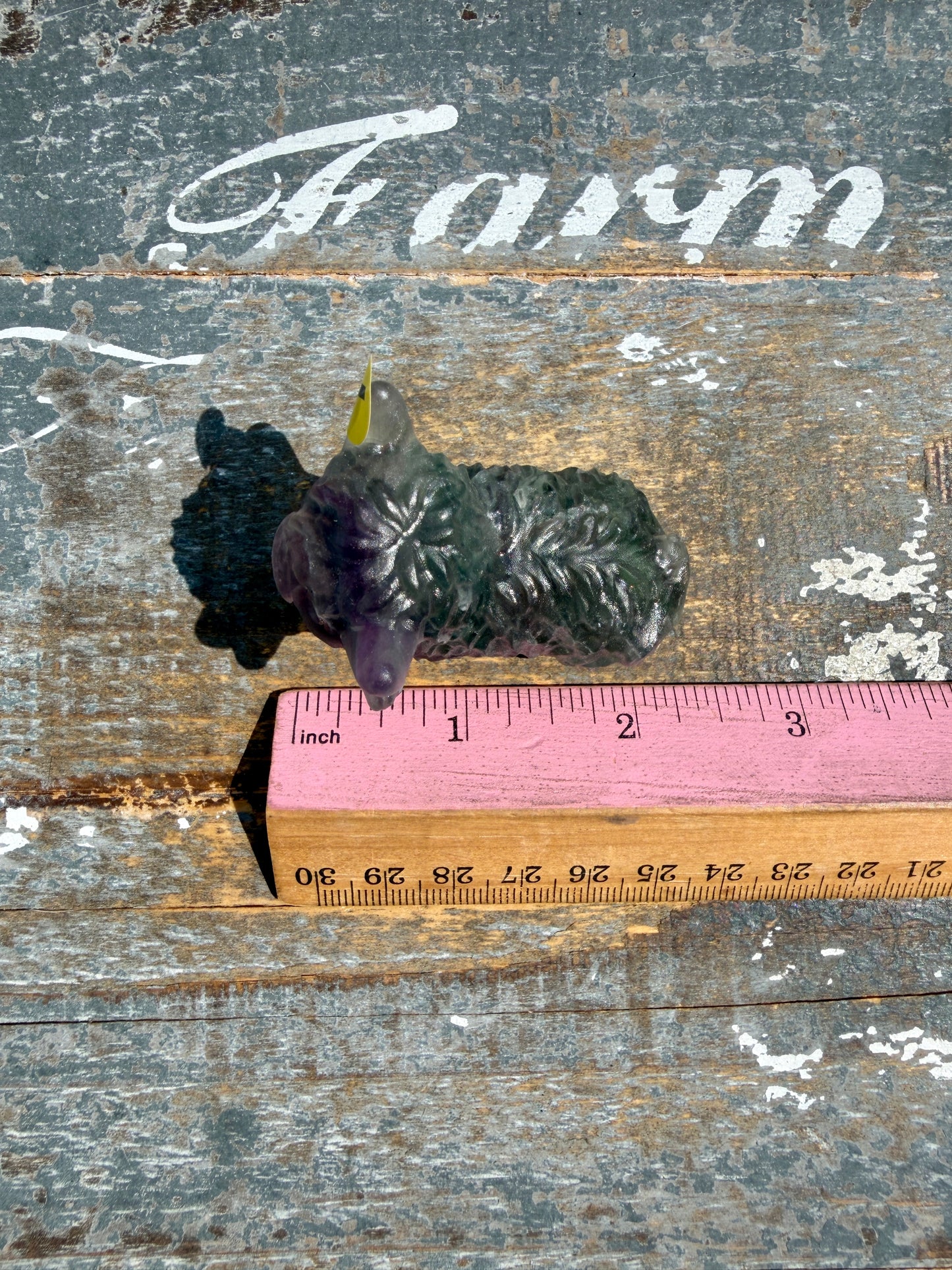 Adorable Yttrium Fluorite Highland Cow | Opt L