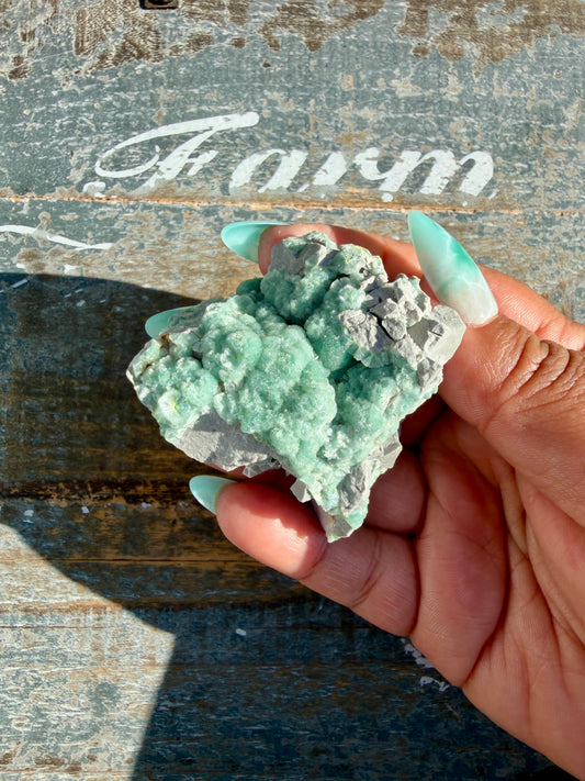 Hand-Mined Wavellite | Arkansas | Crystal Collector Find | Opt A