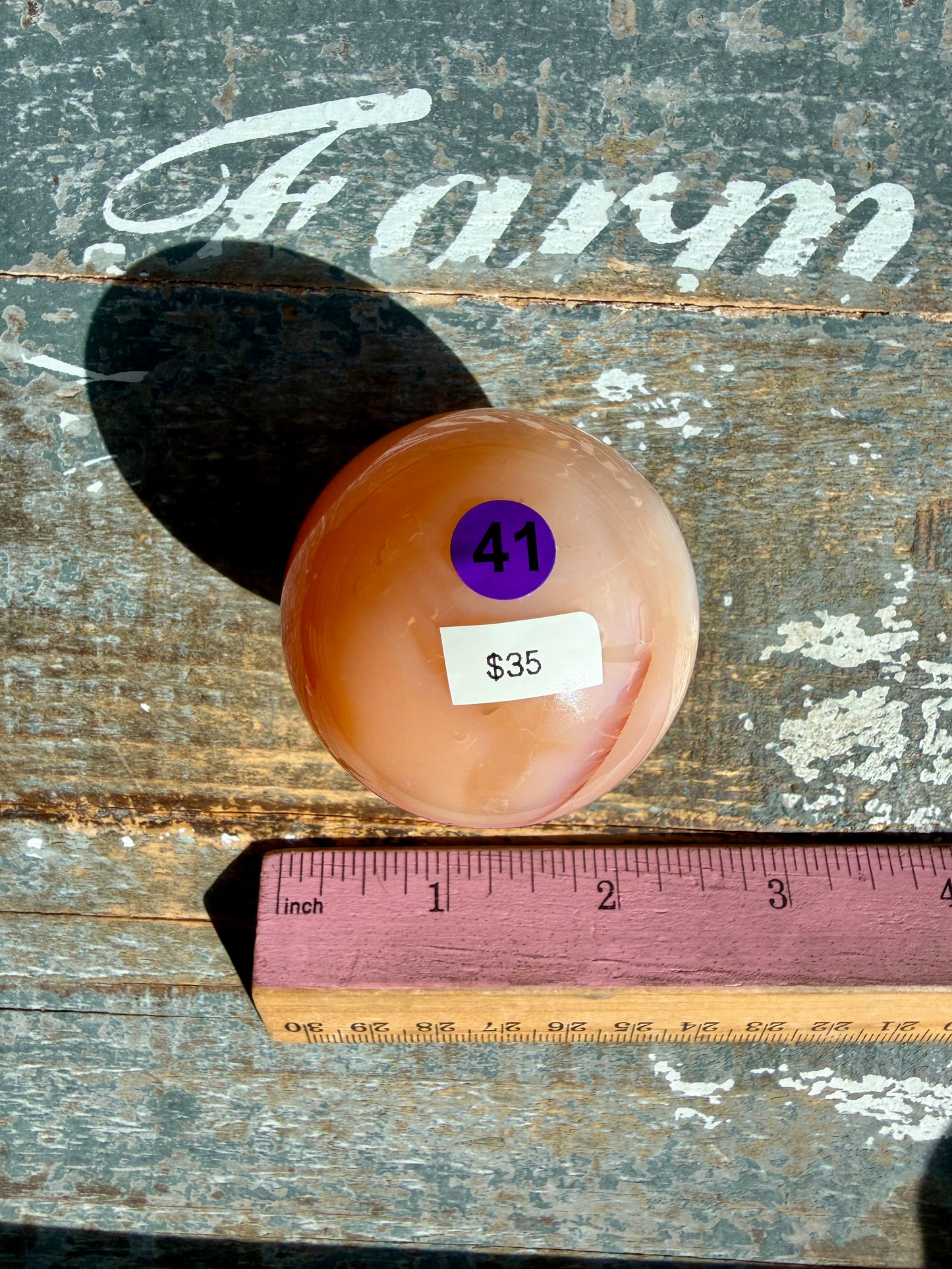Gorgeous Carnelian/Orca Agate Sphere | Opt 41