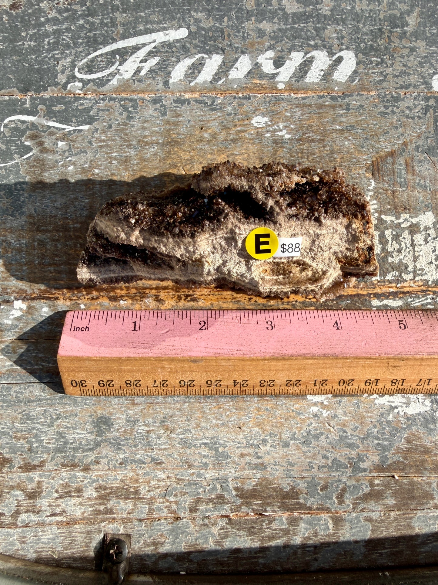 Hand-Mined Brillant Wood | Alabama | Crystal Collector Find | Opt E