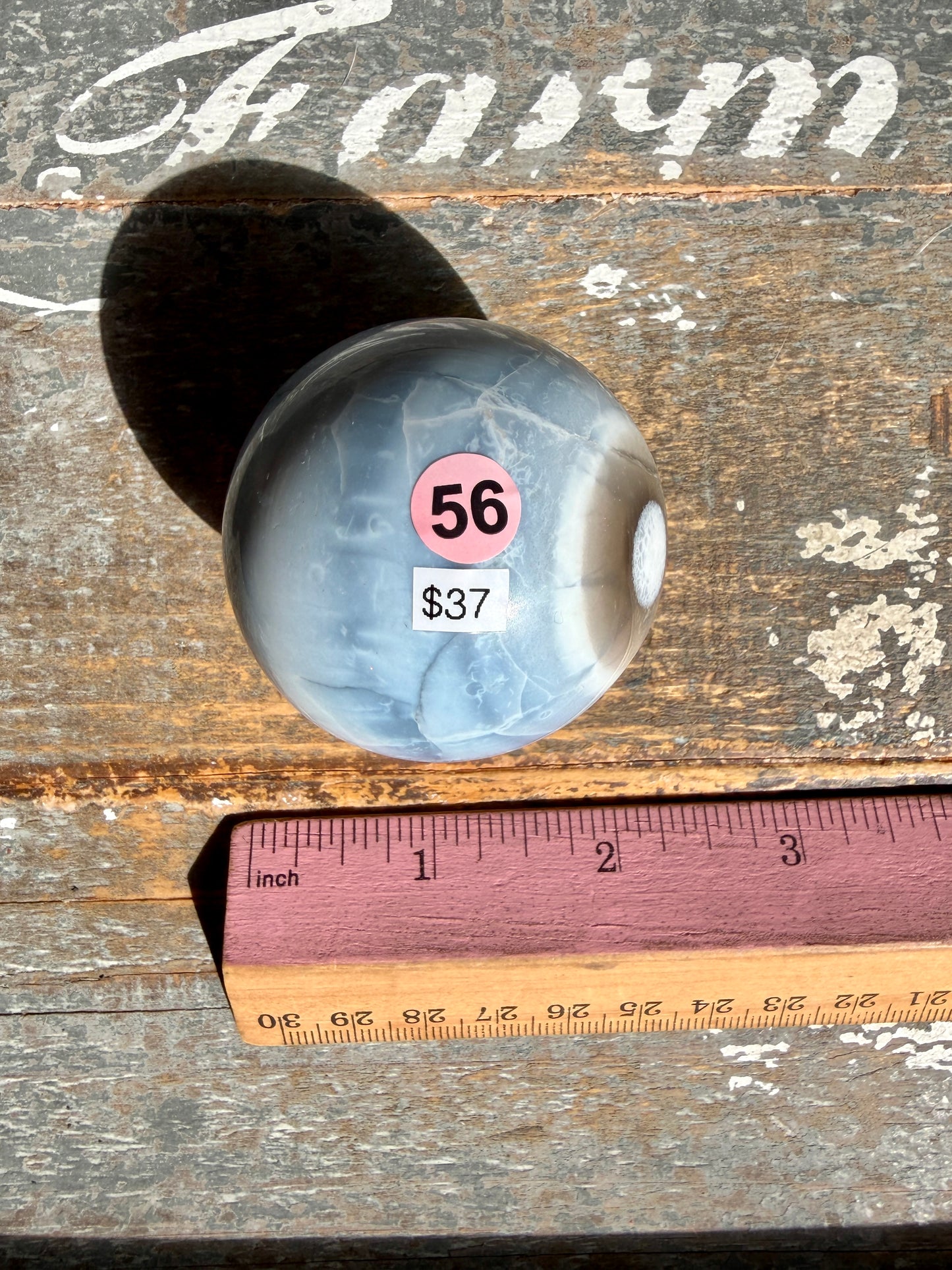 Gorgeous Blue Opal Sphere | India | Opt 56