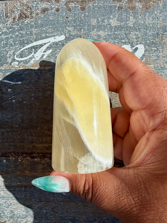 Gorgeous Honeycomb Calcite Freeform | Opt 55