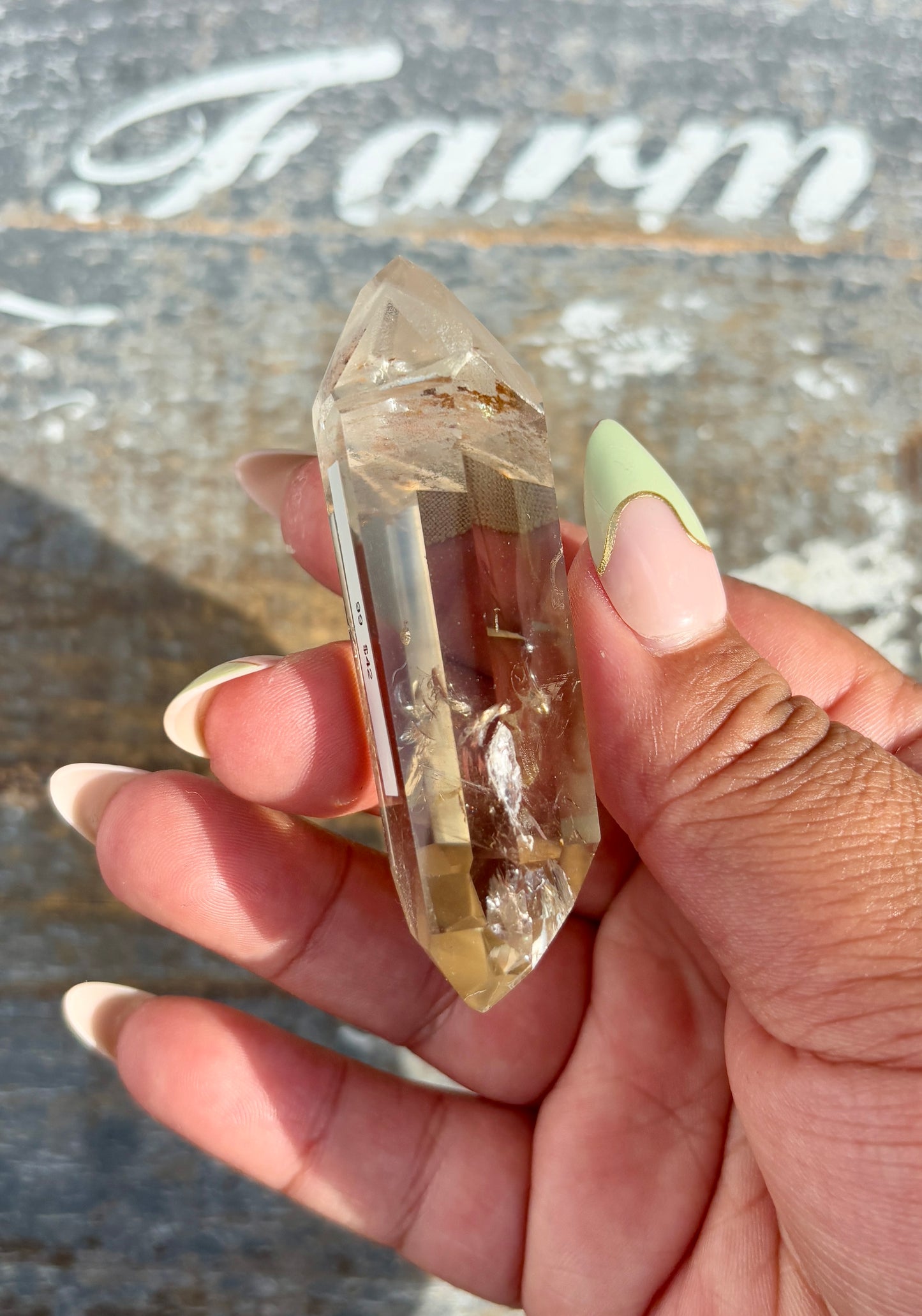 Gorgeous AAA Citrine Wand from Brazil | Opt 99