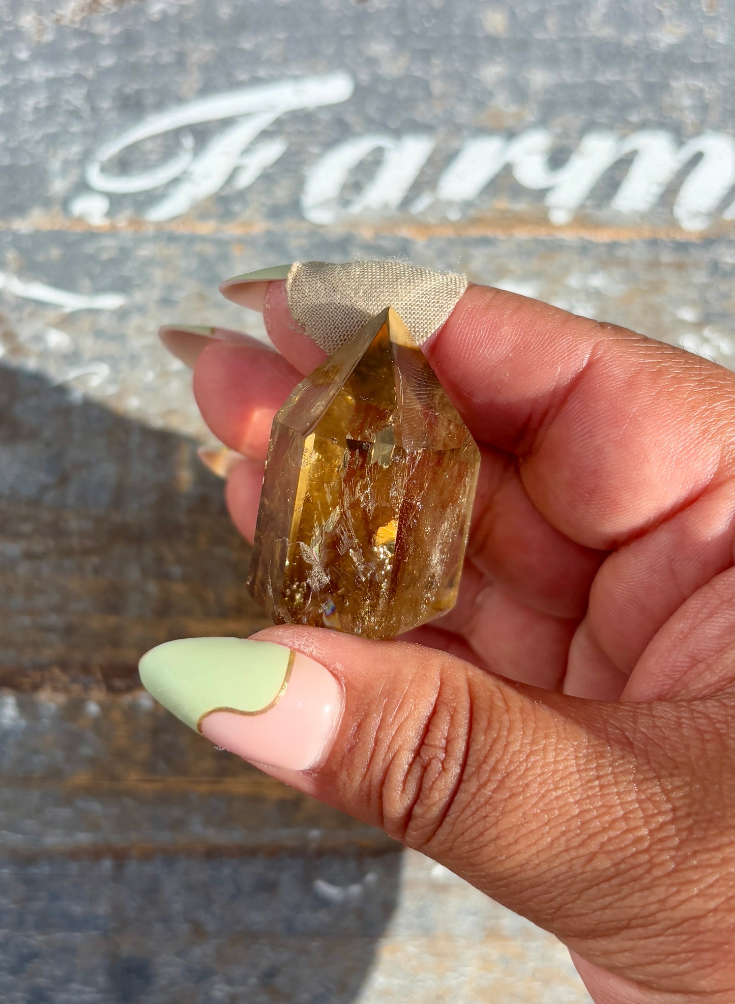 Gorgeous AAA Citrine Mini Tower from Brazil | Opt 83