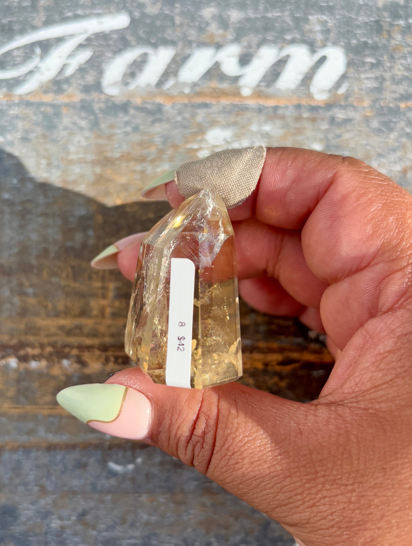 Gorgeous AAA Citrine Mini Tower from Brazil | Opt 8