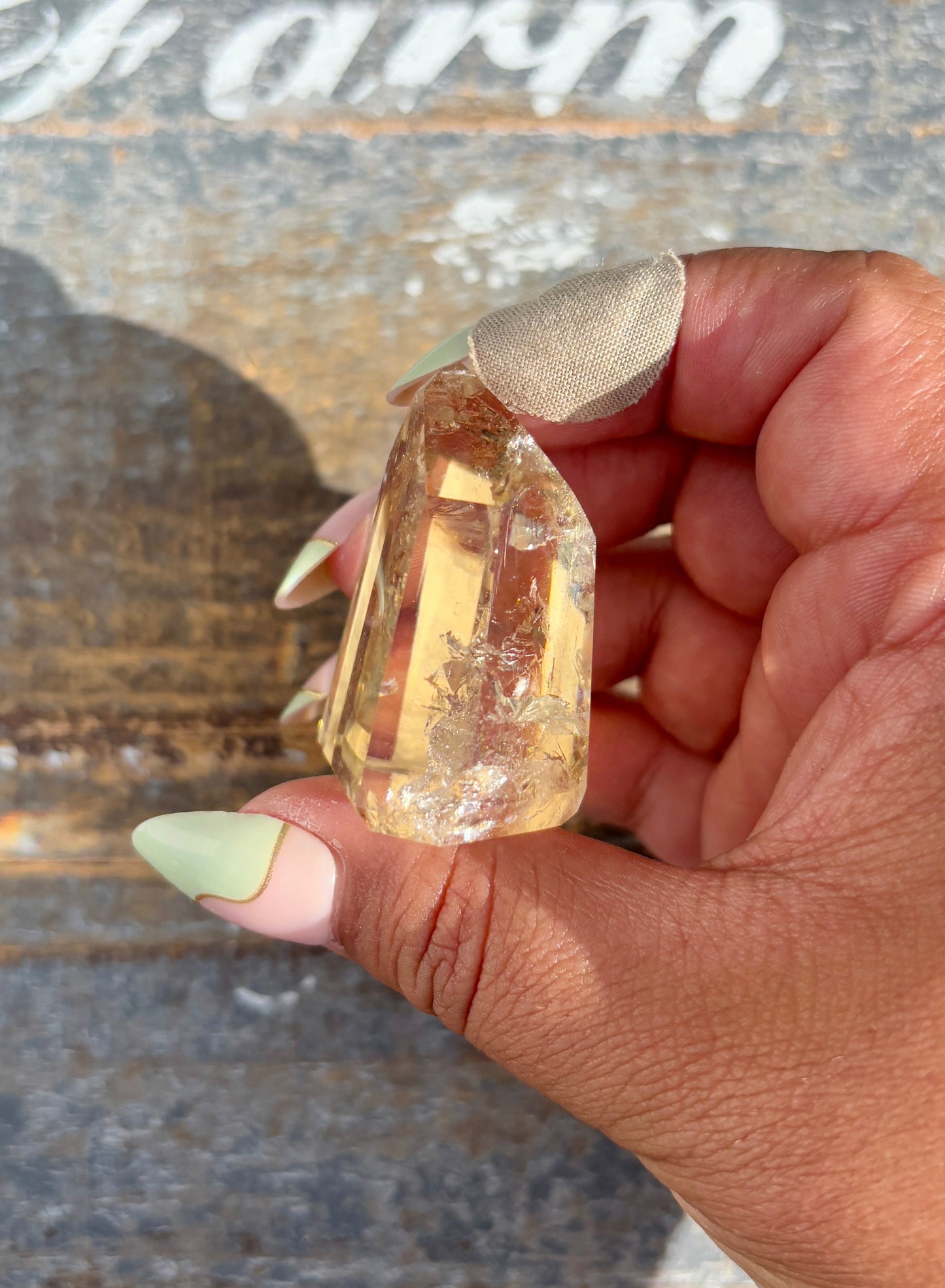 Gorgeous AAA Citrine Mini Tower from Brazil | Opt 8