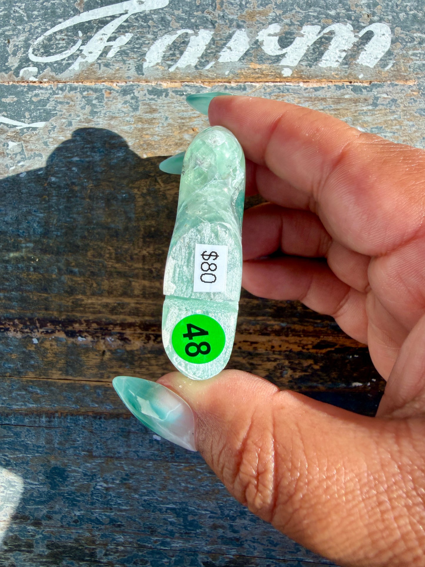Gorgeous Durango Fluorite Buffalo Carving | Mexico | Opt 48