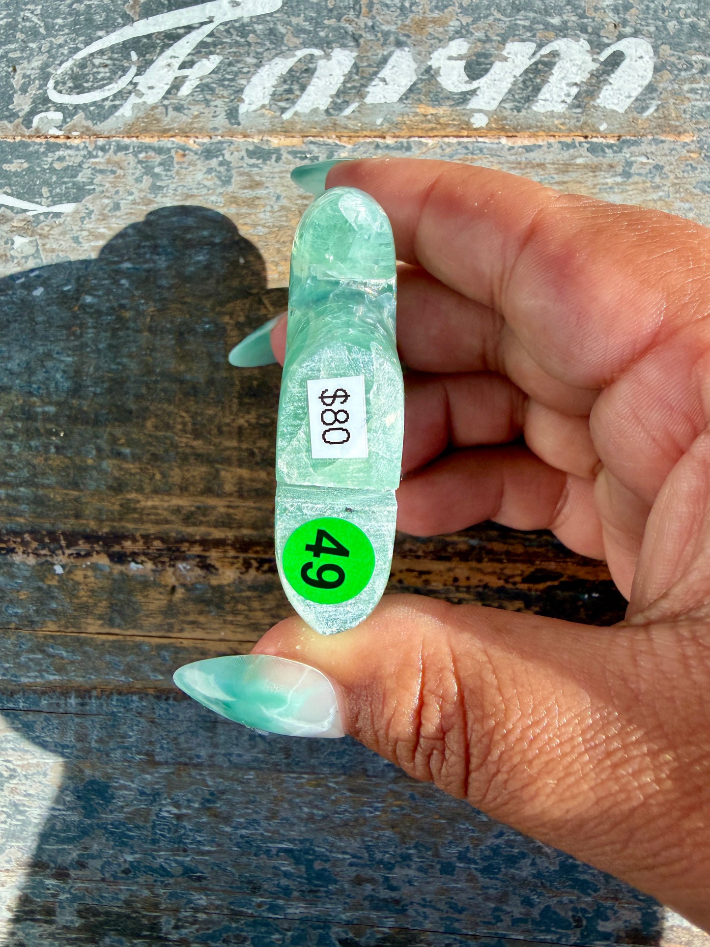 Gorgeous Durango Fluorite Buffalo Carving | Mexico | Opt 49