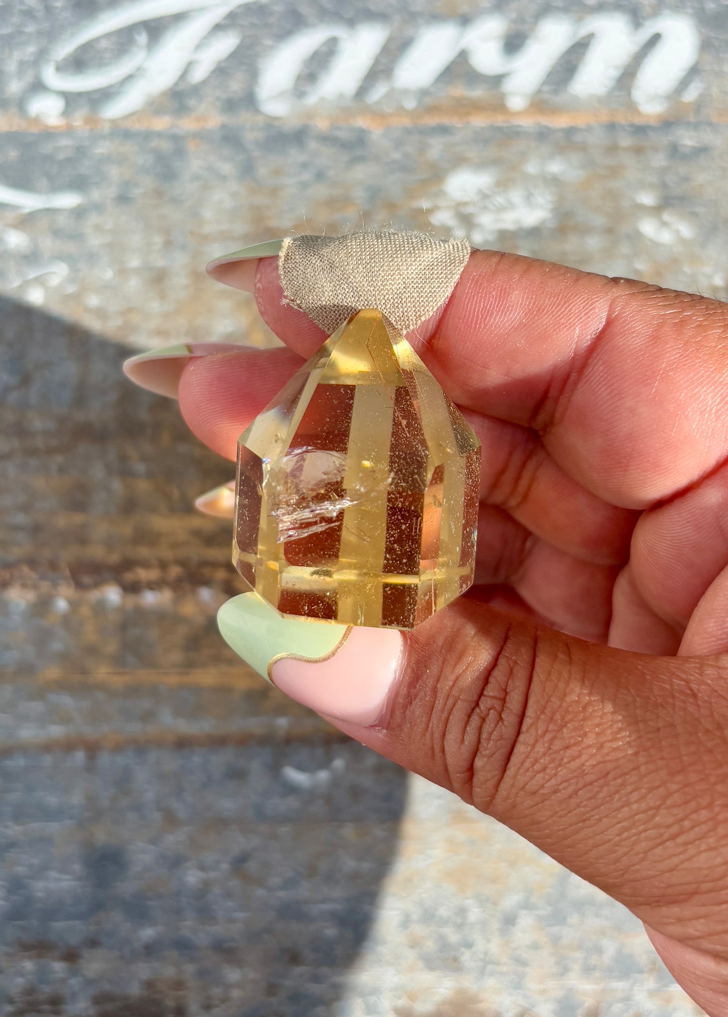 Gorgeous AAA Citrine Mini Tower from Brazil | Opt 78