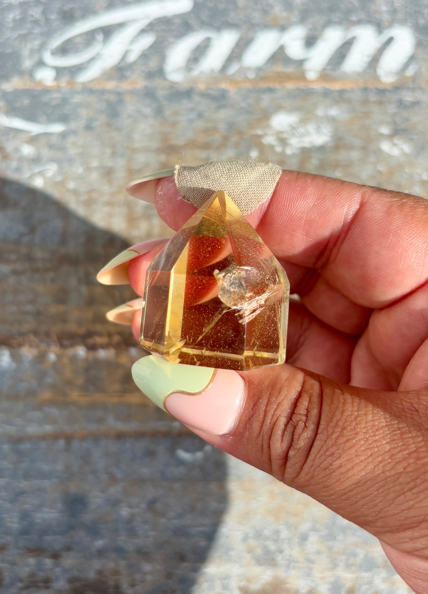 Gorgeous AAA Citrine Mini Tower from Brazil | Opt 78