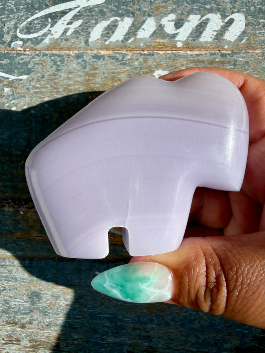 Gorgeous Lavender Fluorite Buffalo | Opt 37