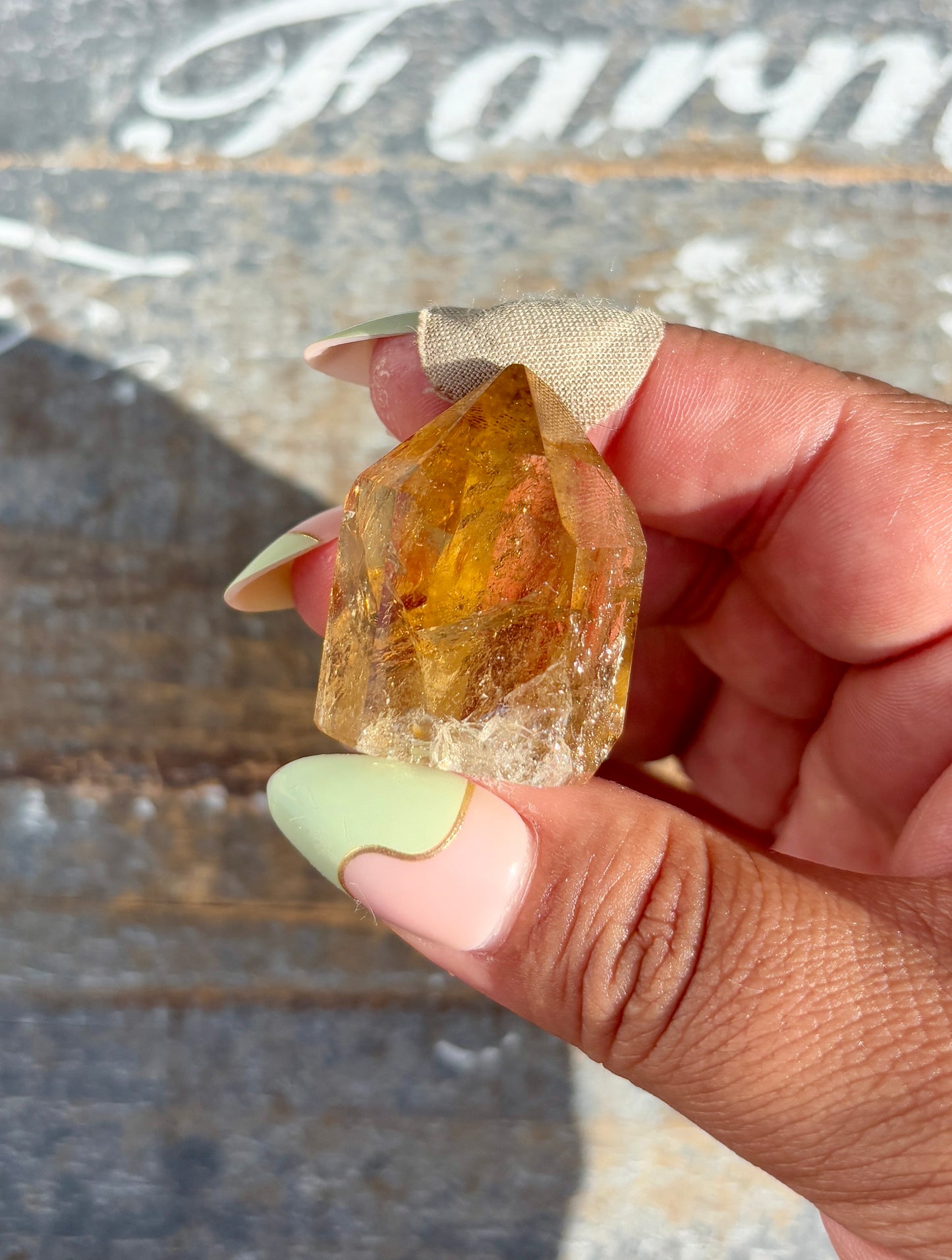 Gorgeous AAA Citrine Mini Tower from Brazil | Opt 94