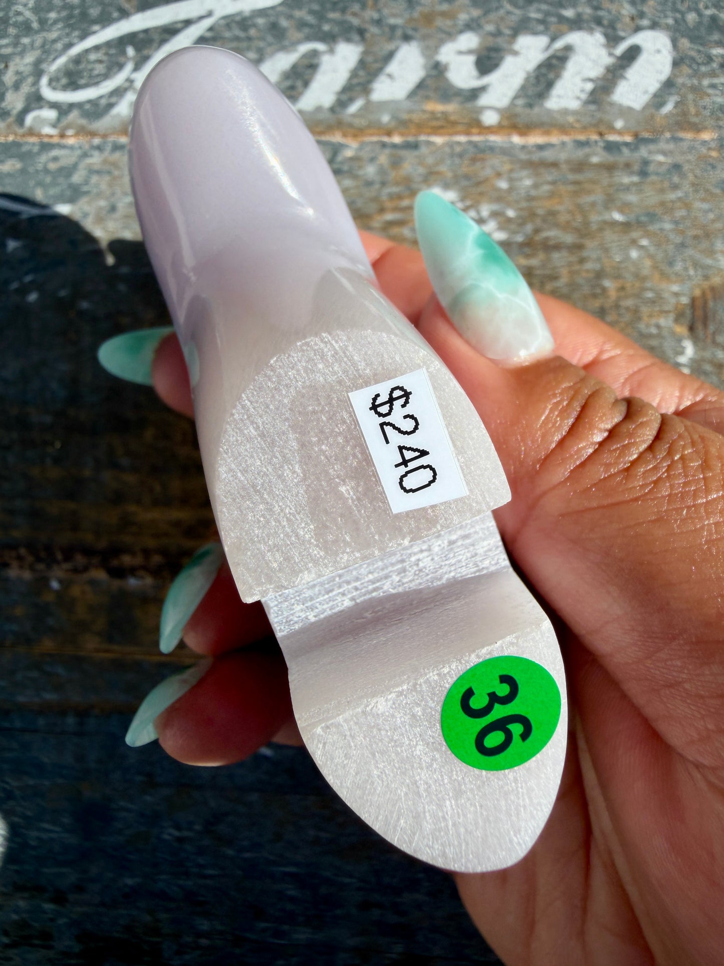 Gorgeous Lavender Fluorite Buffalo | Opt 36
