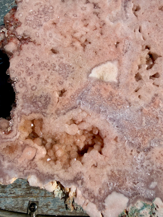 Gorgeous Pink Amethyst Slab | Brazil