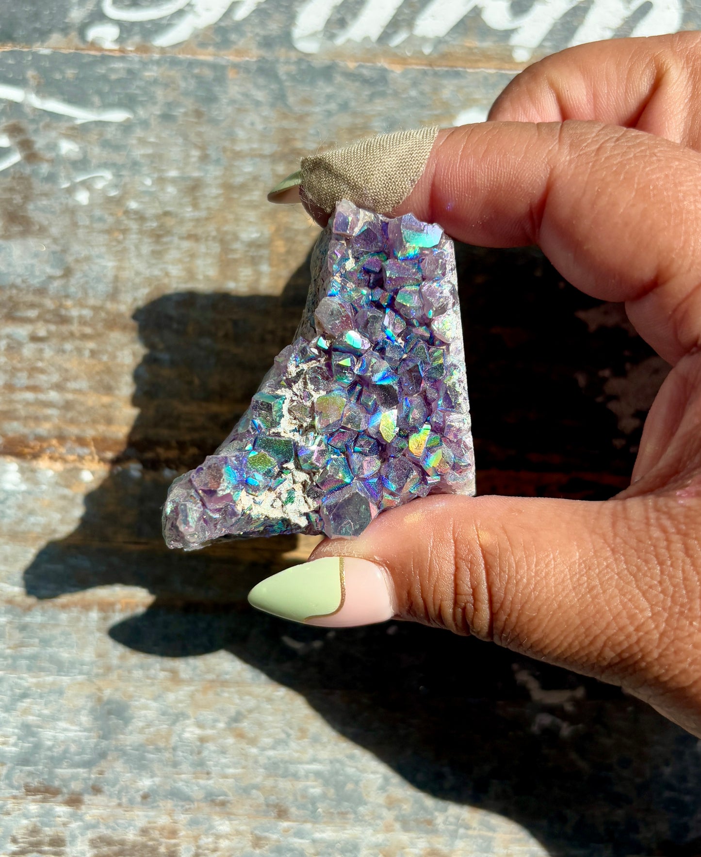 Raw Aura Amethyst from Brazil *personal collection piece