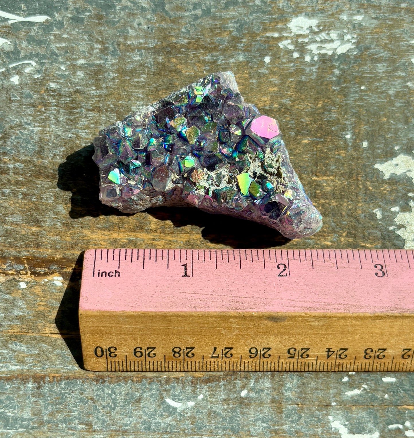 Raw Aura Amethyst from Brazil *personal collection piece