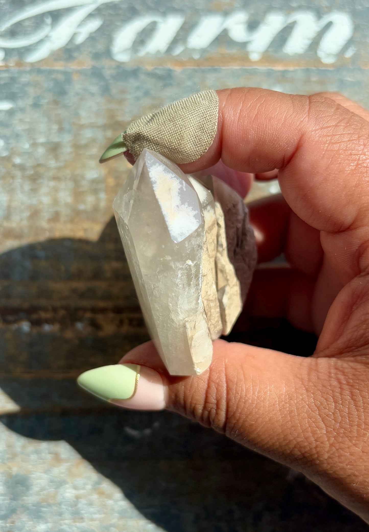 Pink Lithium Quartz Tower from Brazil *personal collection piece