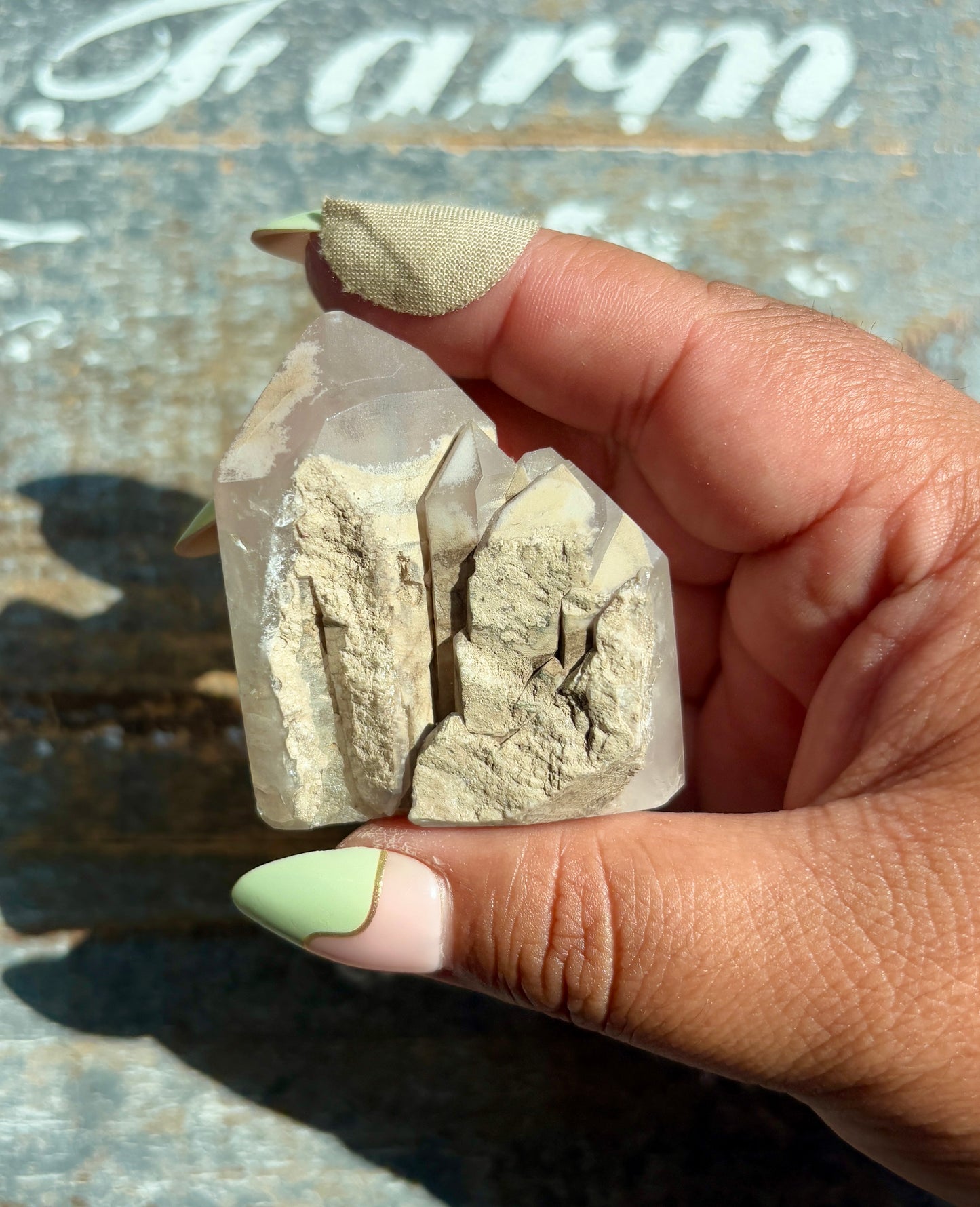 Pink Lithium Quartz Tower from Brazil *personal collection piece