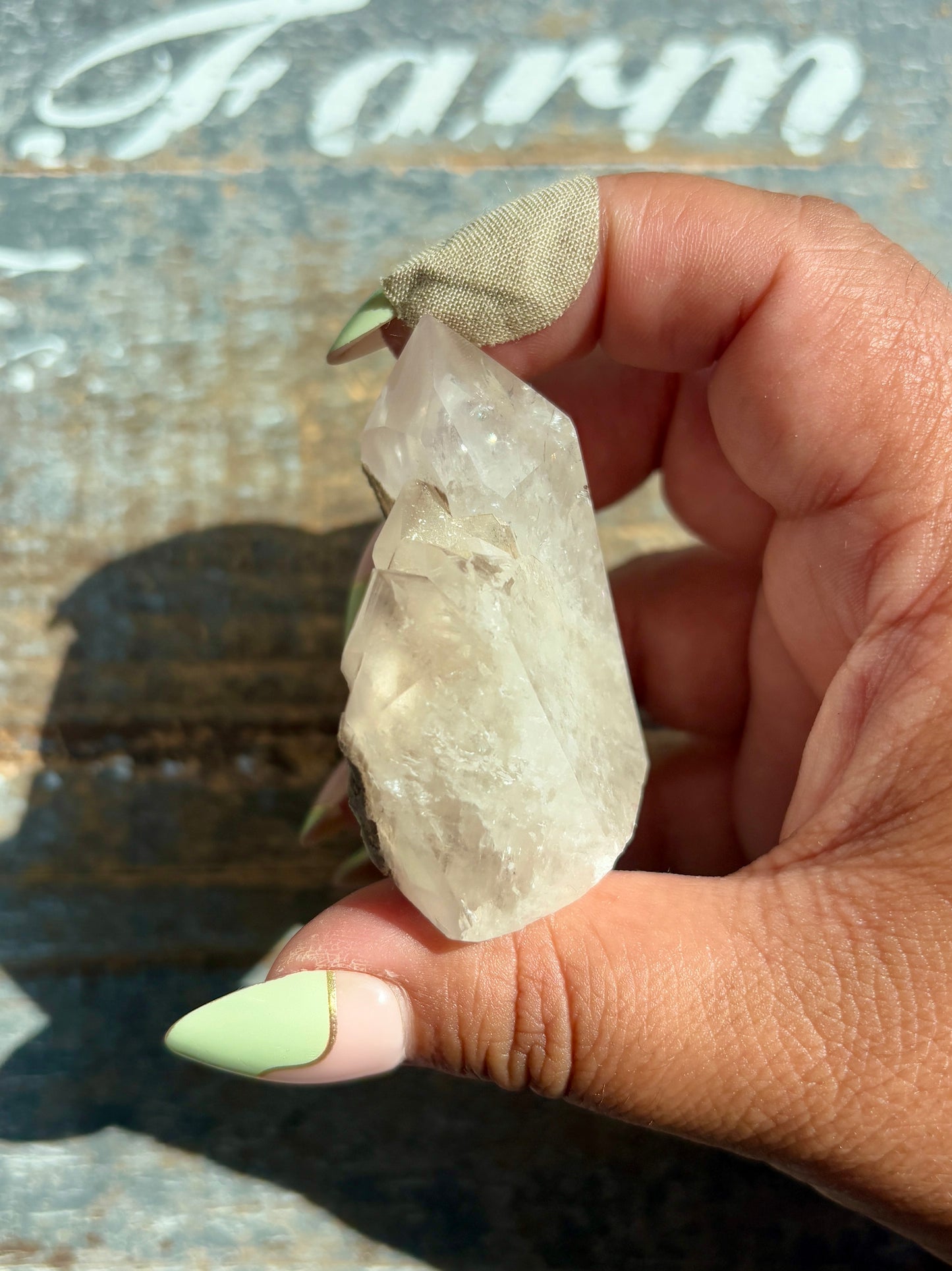 Pink Lithium Quartz Tower from Brazil *personal collection piece