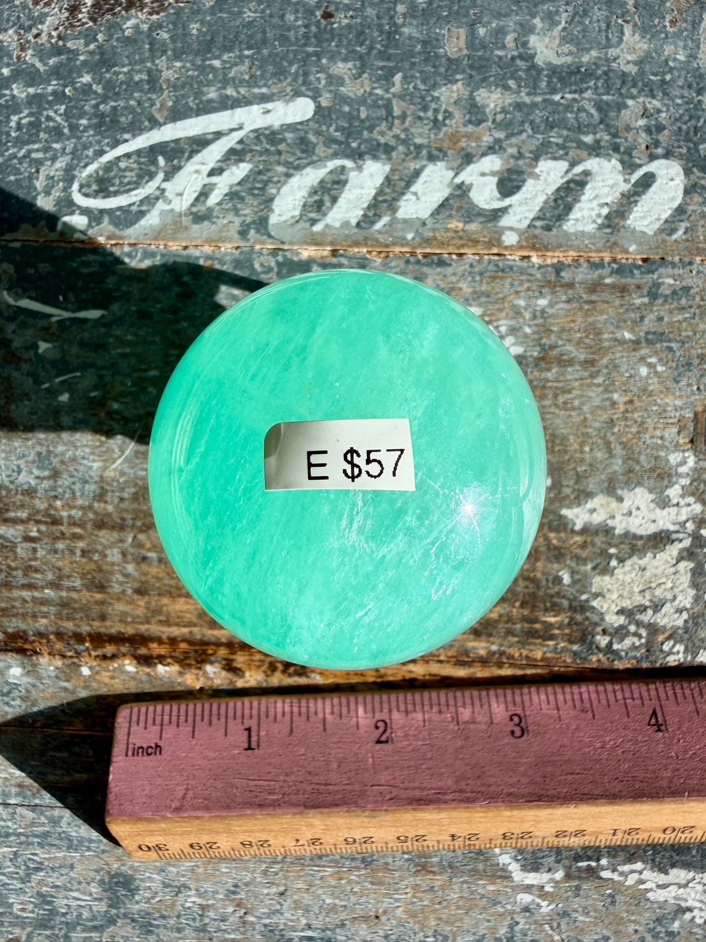 Gorgeous Blue Lake Fluorite Sphere | Opt E